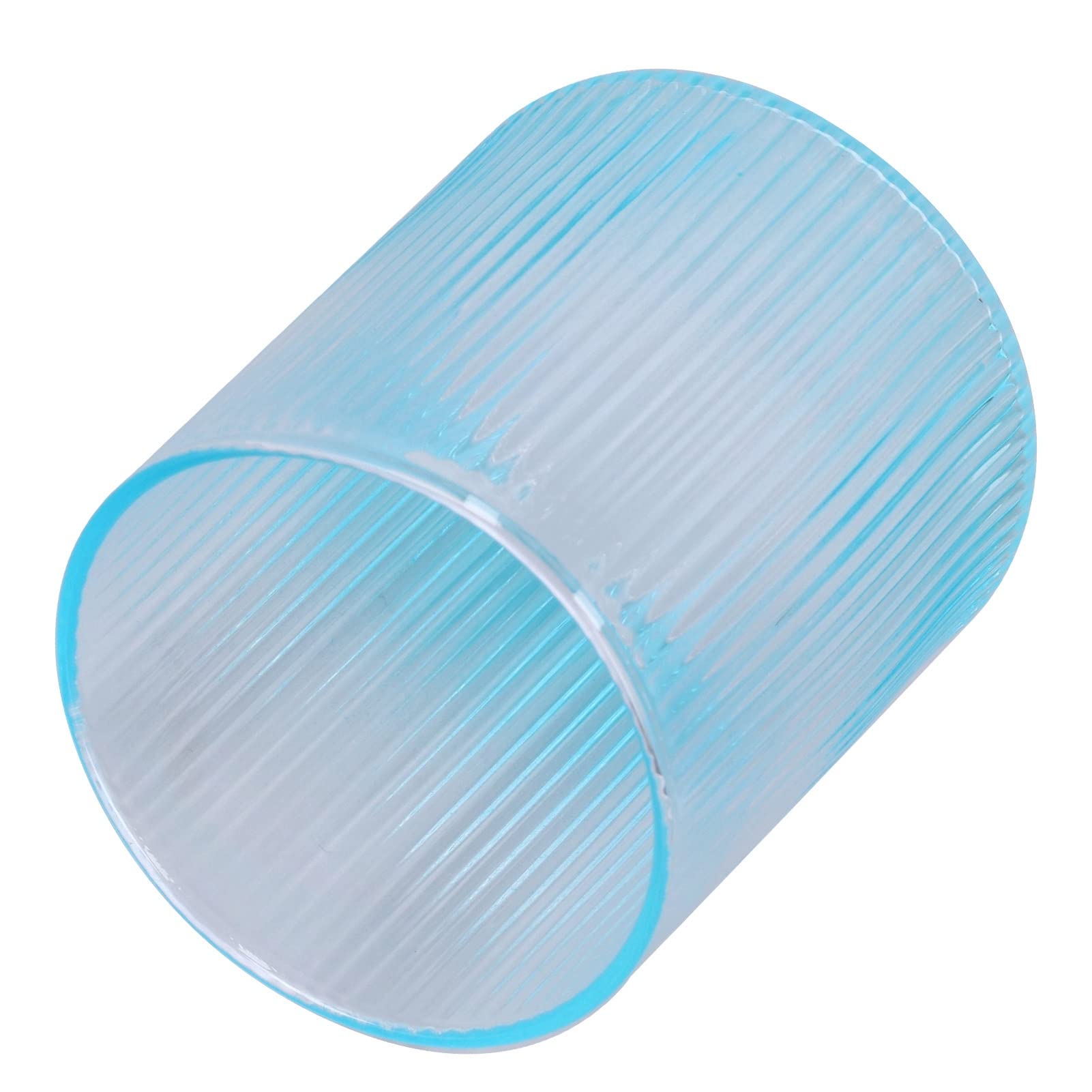 Premium Borosilicate Glass Coffee Mug - Heat Resistant, Handcrafted, Lightweight for Latte, Macchiato & Tea - Elegant Blue Design - Perfect for Home, Office & Cafe Use