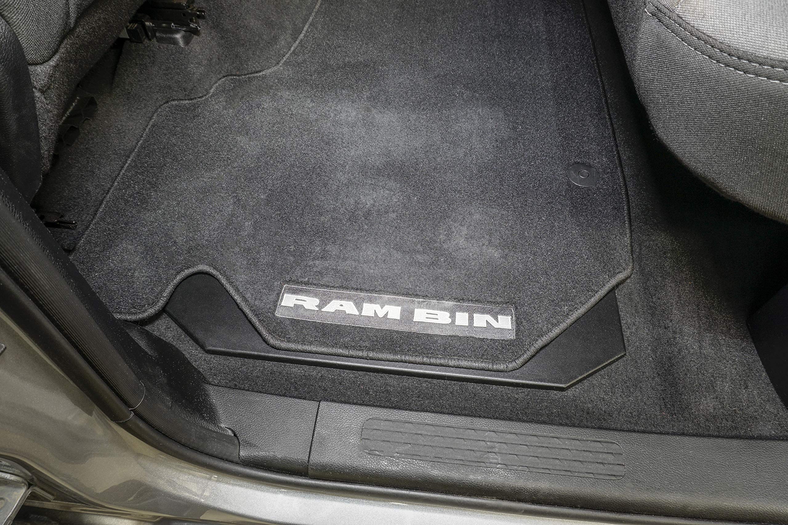 Tuffy in-Floor Storage Lid for RAM 5th Gen Trucks - Heavy Duty Security Lockbox for Under Seat Storage | Perfect for Tools, Gear & Valuables Protection While Off-Roading or Camping