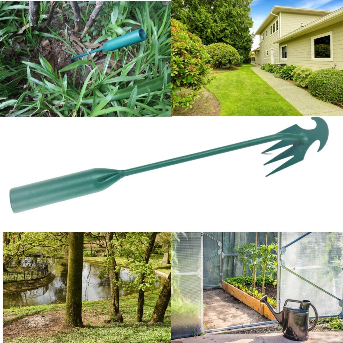 **Eco-Friendly Weed Puller Tool - Ergonomic Hand Weeder for Garden, Yard & Farm - Efficient Weed Remover for Easy Gardening & Landscaping (1Pcs) - Perfect for Organic Gardening & Lawn Maintenance**