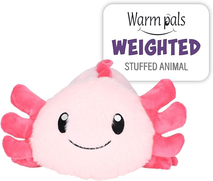 PREORDER: Axolotl Warm Pal - Soft Plush Heating Pad for Stress Relief & Comfort | Perfect for Home, Office & Travel Use