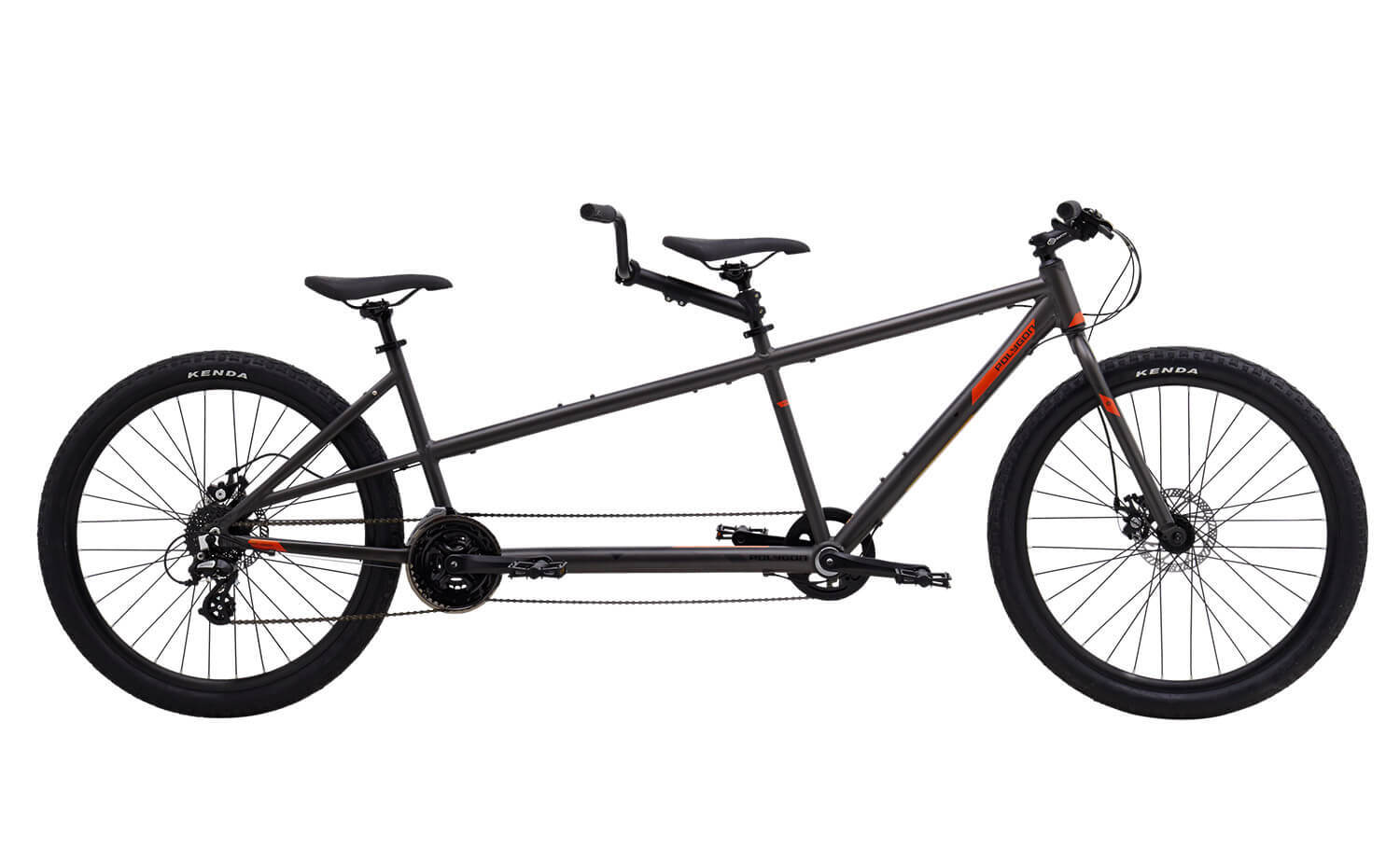 Premium Polygon Impression AX Tandem Bike for Adults - Comfortable & Durable Two-Person Bicycle for Road & Trail Riding - Perfect for Couples, Friends & Family Outdoor Adventures