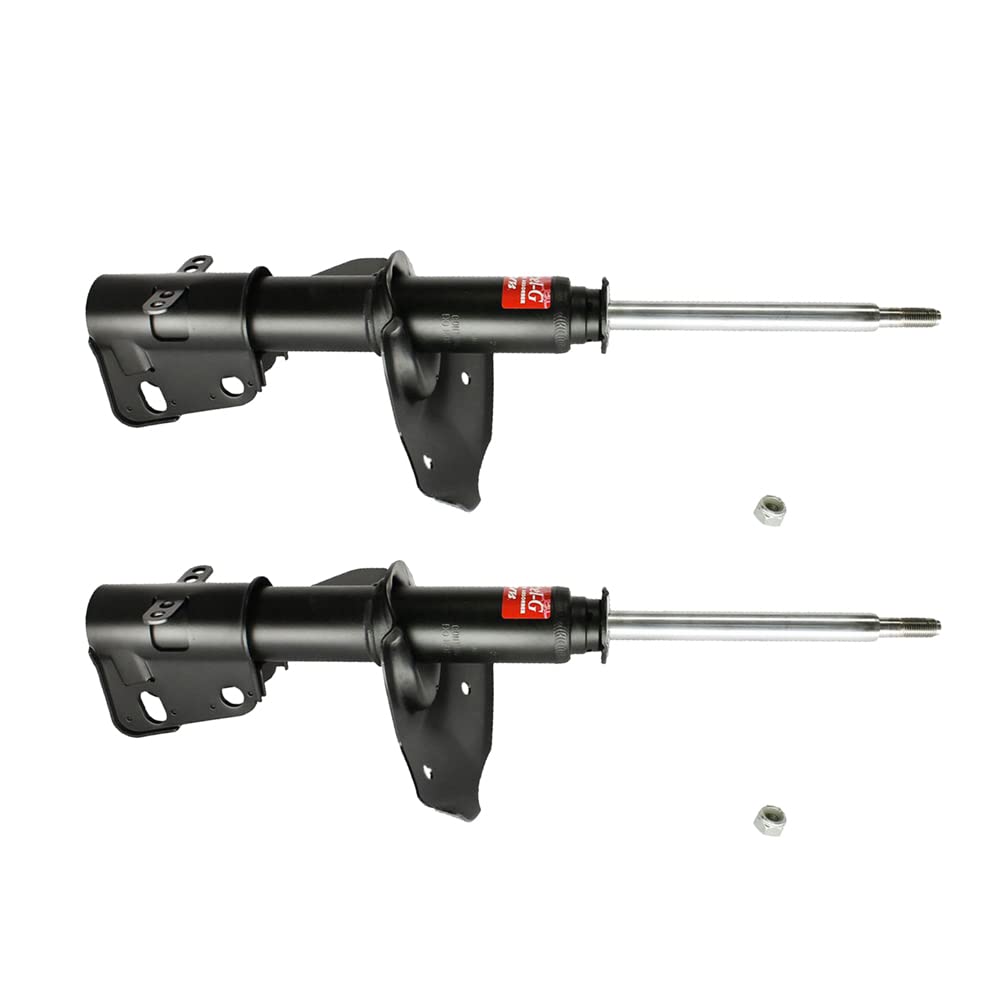 New Pair Front Excel-G Shocks Struts for Buick Century & Pontiac 6000 - BuyAutoParts 77-61493AO - Smooth Ride & Improved Handling for Daily Commutes & Road Trips