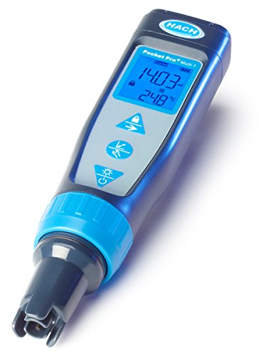Hach 9532700 Pocket Pro+ Multi 1 Water Quality Tester - Conductivity, TDS & Salinity Measurement with Replaceable Sensor | Perfect for Aquariums, Pools & Hydroponics