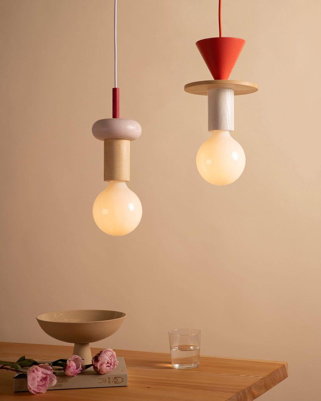 Modern Geometric Building Blocks Pendant Light - Stylish Ceiling Lamp for Living Room, Bedroom & Dining Room - Perfect for Home Decor & Interior Design