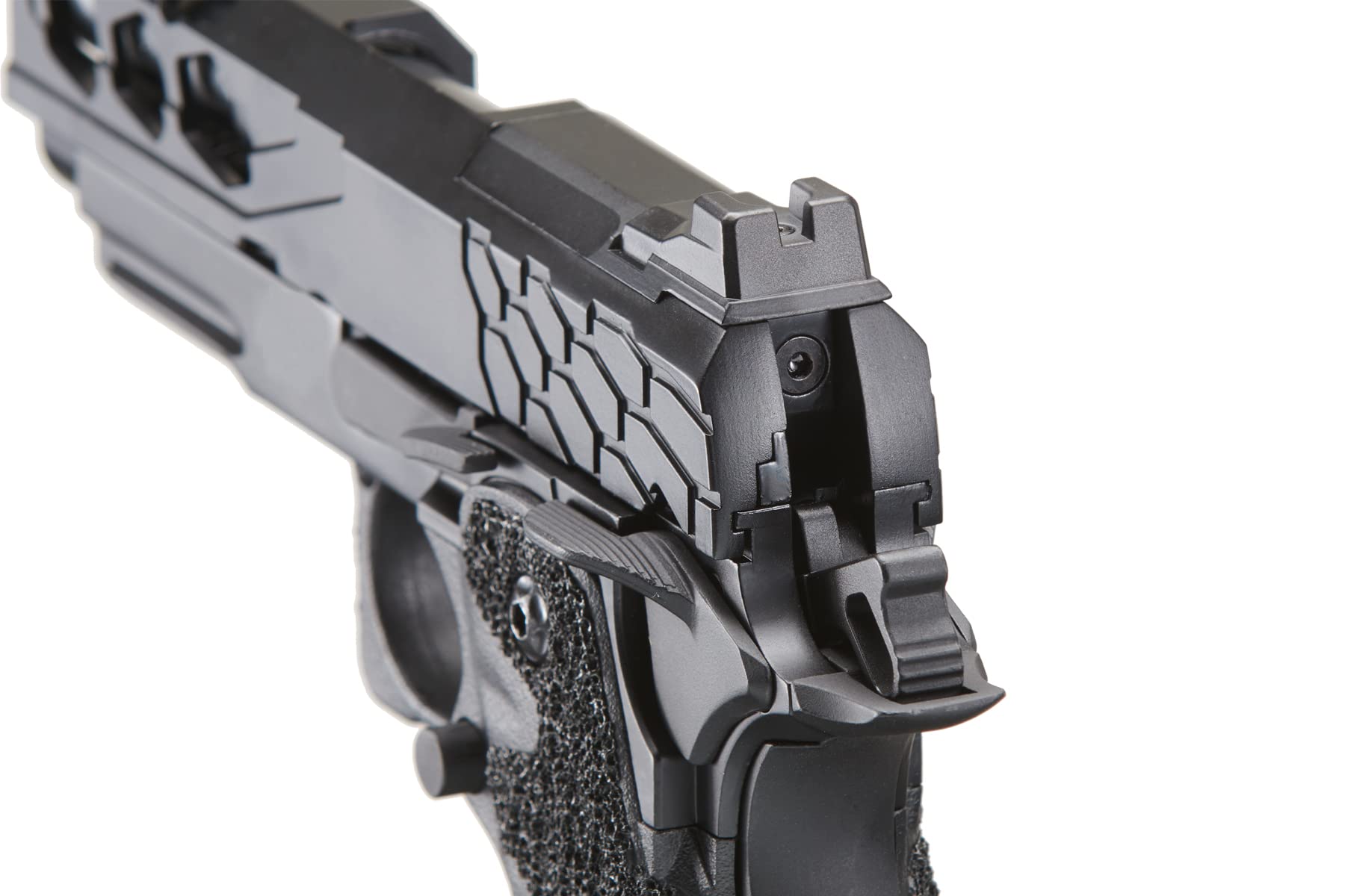 Lancer Tactical Airsoft Pistol STRYK Hi-Capa 5.1/4.3 Full Metal Gas Blowback GBB - 330 FPS for Competitive Shooting & Training | Realistic Replica for Airsoft Battles & Target Practice