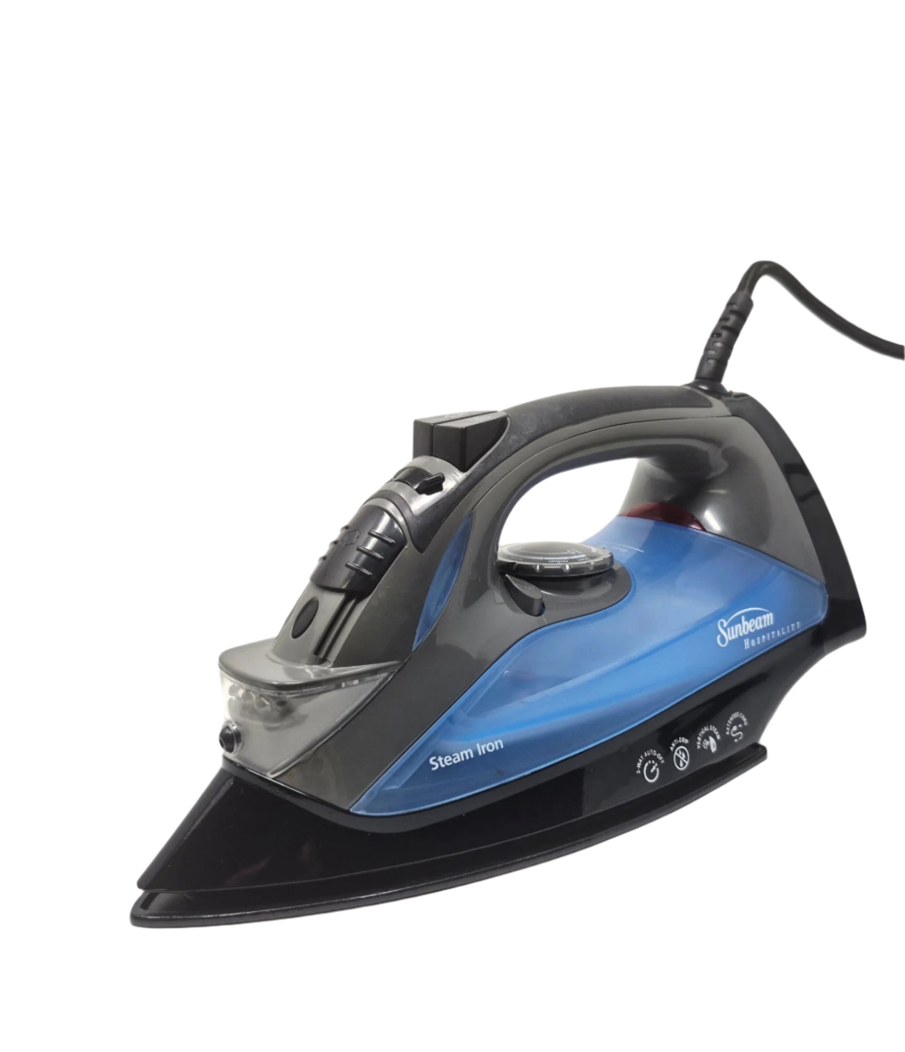Sunbeam Auto Shut Off Iron IR5272 - 500W, 220V (50/60Hz) - Perfect for Home, Travel & Professional Garment Care