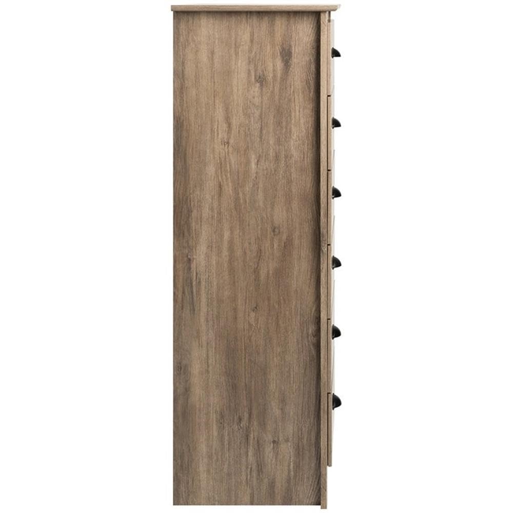 Home Square 3-Piece Bedroom Furniture Set - 2 Nightstands with 3 Drawers & 6-Drawer Dresser - Perfect for Master Bedroom, Guest Room or Apartment Storage