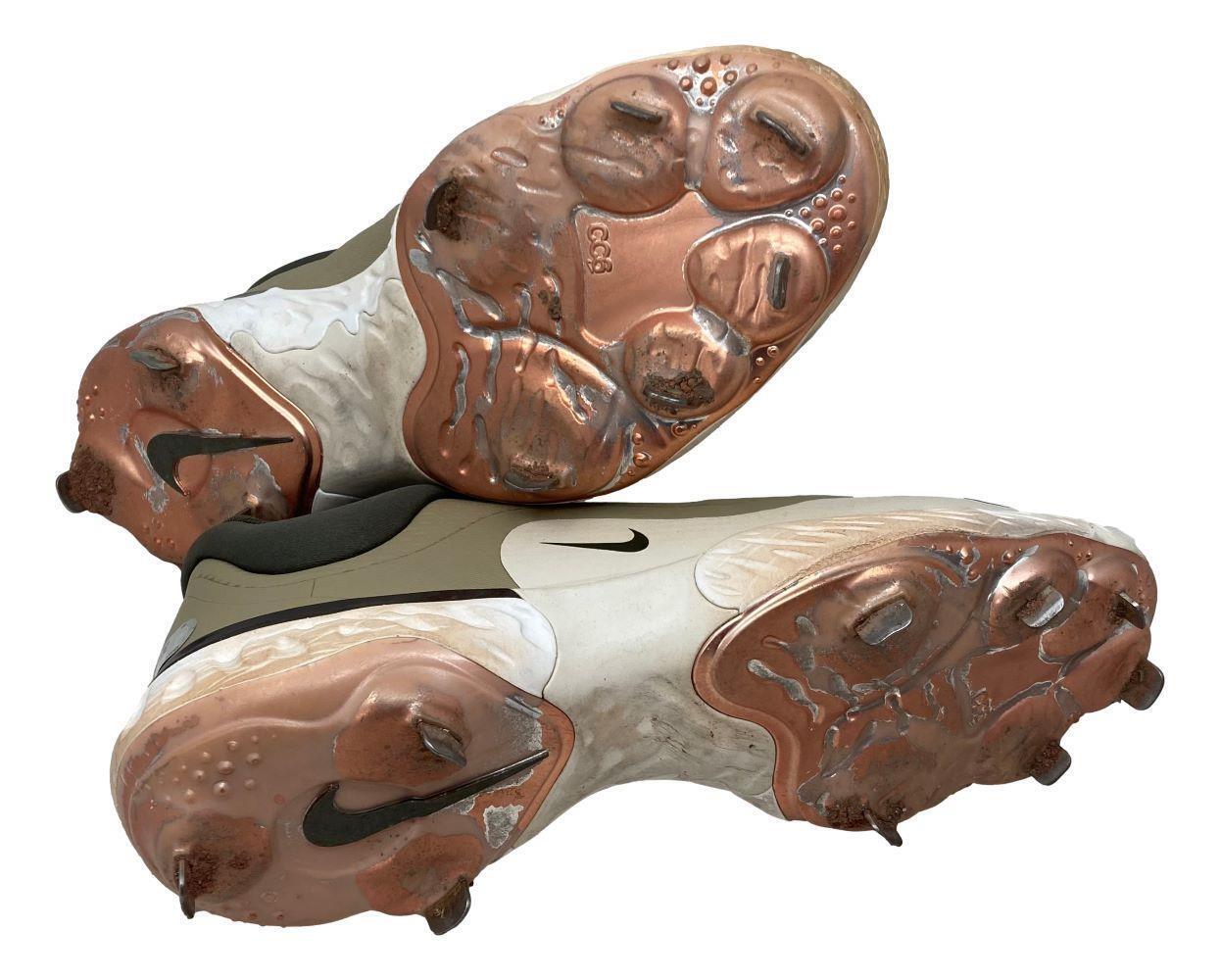 Authentic Adley Rutschman 2024 Game-Used Baltimore Orioles Nike Baseball Cleats - Limited Edition Collectible for MLB Fans - Perfect for Game Day, Memorabilia Display & Sports Enthusiast Gifts