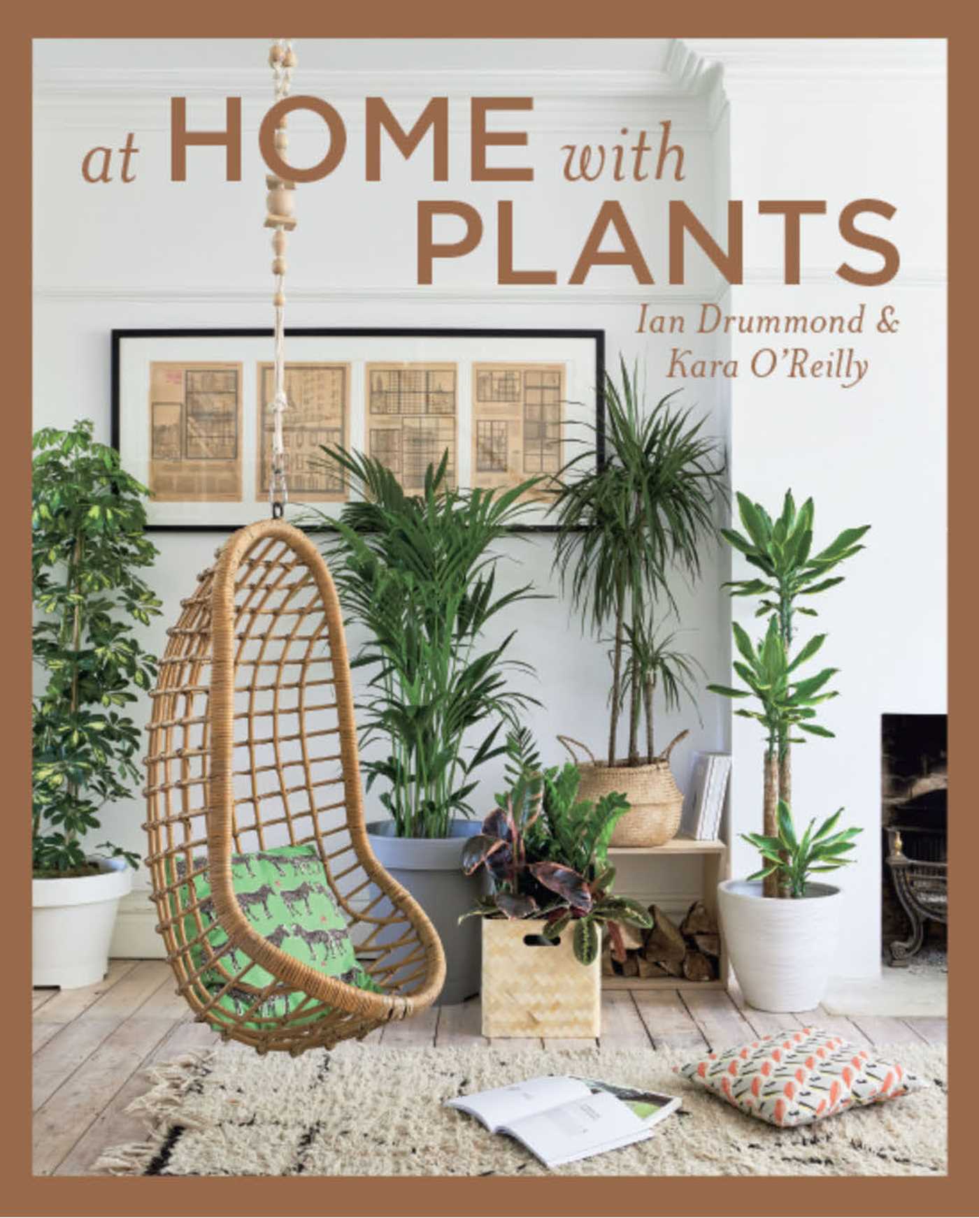 At Home with Plants - Indoor House Plants for Home Decor, Office & Living Room - Perfect for Home Gardening, Gifts & Interior Design