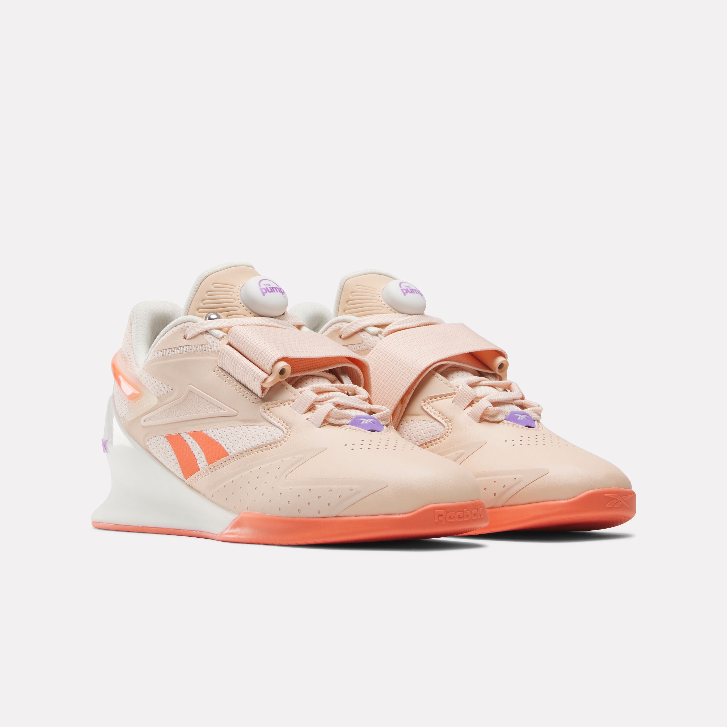 Legacy Lifter III Weightlifting Shoes for CrossFit & Powerlifting - Washed Clay/Chalk/Super Coral | Perfect for Squats, Deadlifts & Olympic Lifting