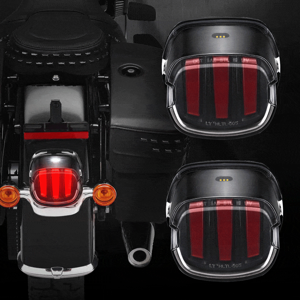 LED Eagle Claw Tail Brake Light with Turn Signal for Harley Davidson Motorcycles - High Visibility Safety Light for Night Riding & Custom Bike Builds