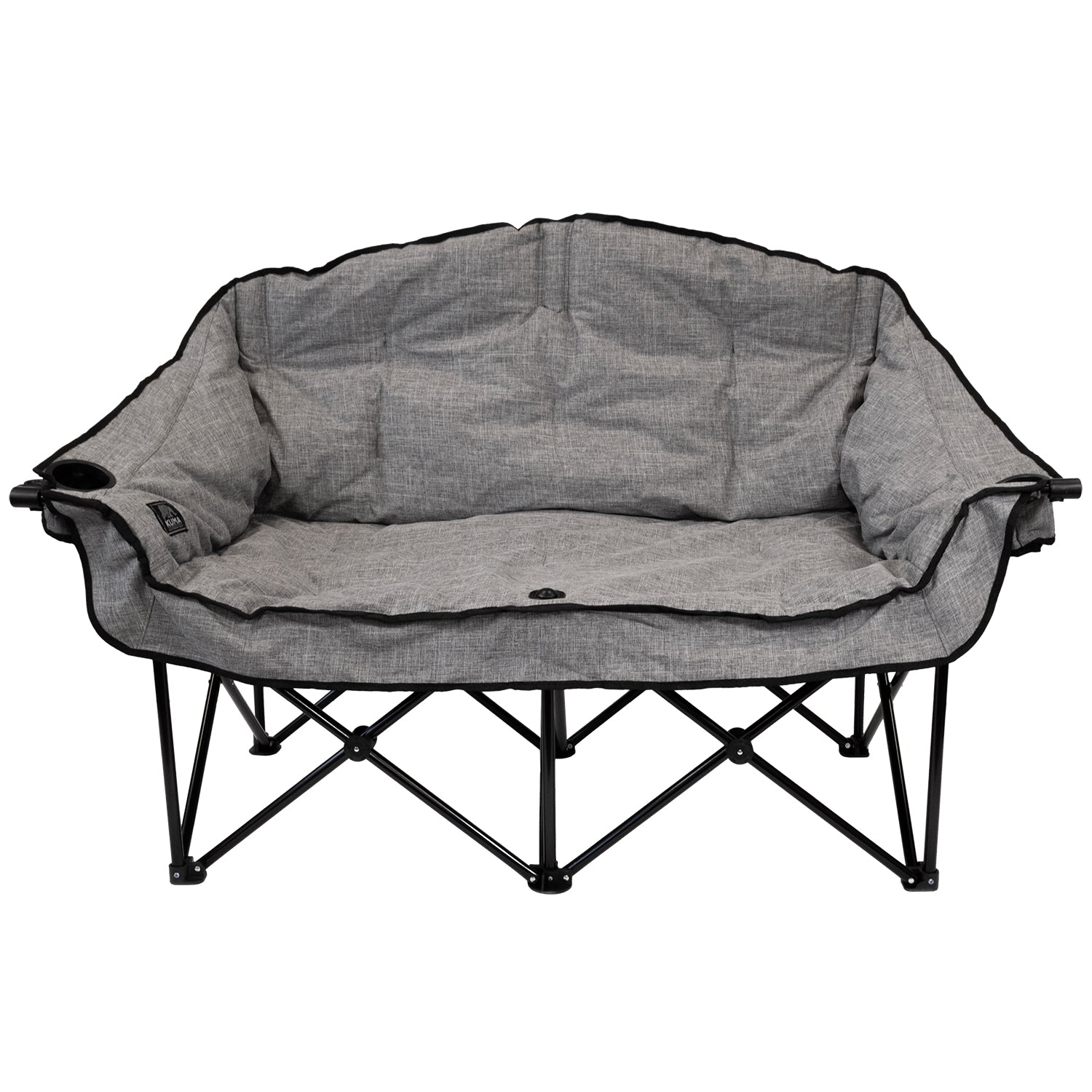 Bear Buddy Double Camping Chair - Portable Folding Chair for Outdoor Adventures, Picnics, Beach, and Backyard Relaxation