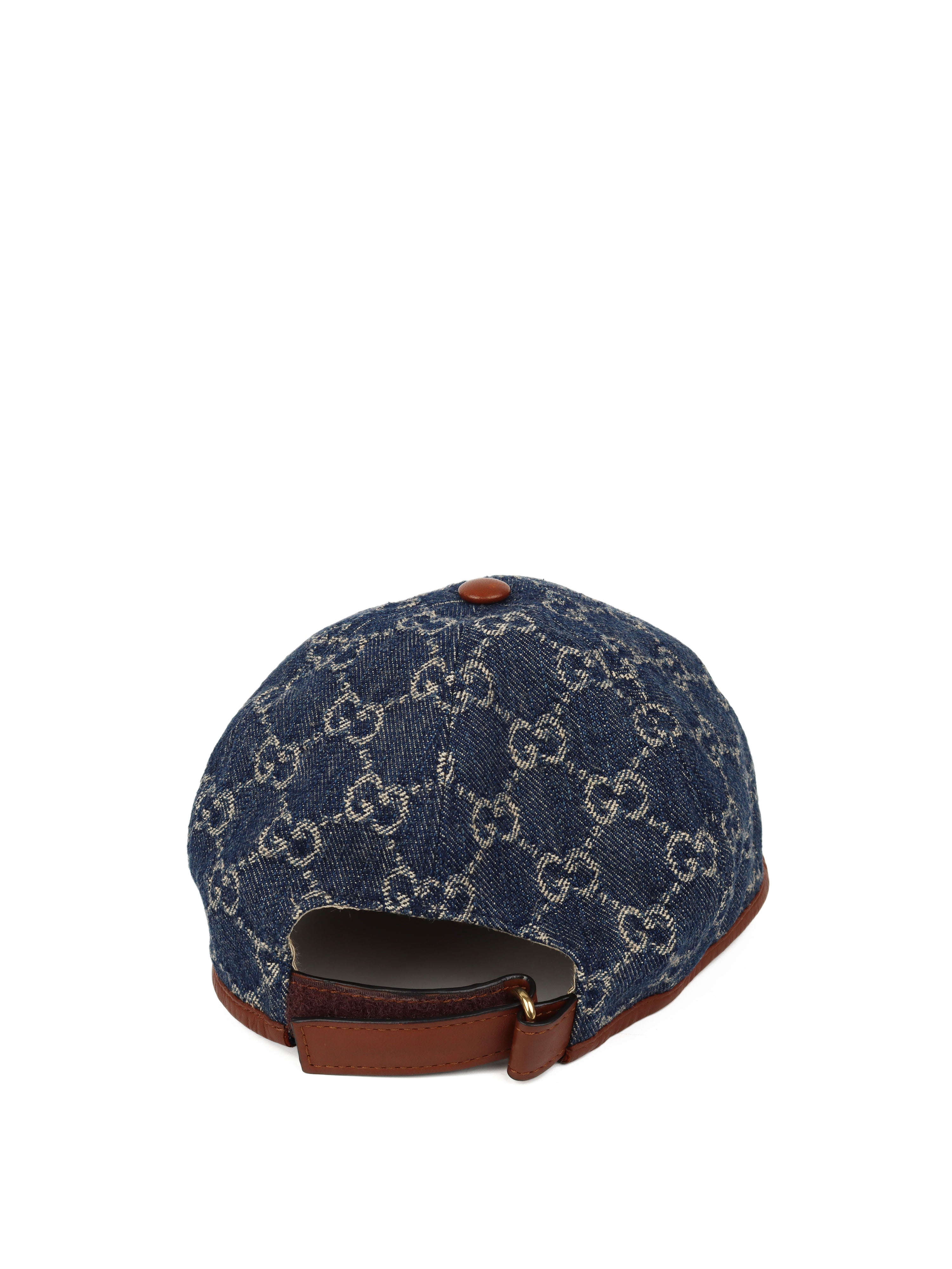 Gucci GG Denim Baseball Cap for Men - Luxury Designer Hat with Iconic GG Logo - Perfect for Casual Outfits, Streetwear & Summer Fashion