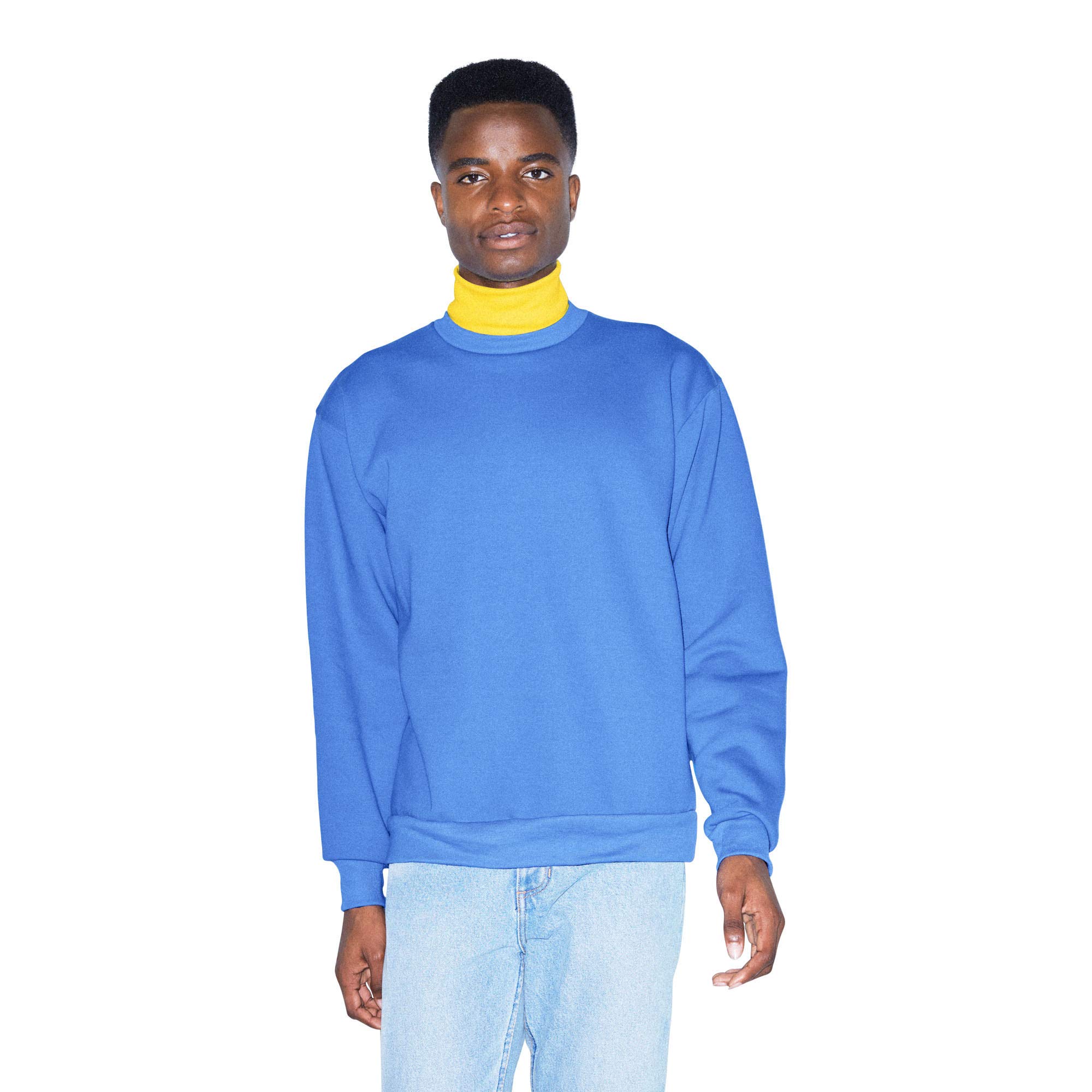 American Apparel Flex Fleece Long Sleeve Turtleneck for Women - Soft & Warm Winter Pullover Sweater | Perfect for Cold Weather, Layering & Casual Outfits