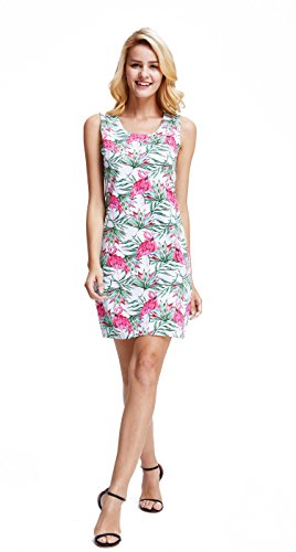 Flamingo in Love in White