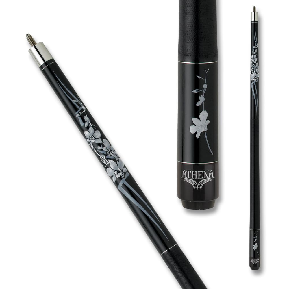 Athena ATH32 Professional Pool Cue for Notes/Silhouette - Premium Billiard Stick for Tournament Play & Home Game Rooms