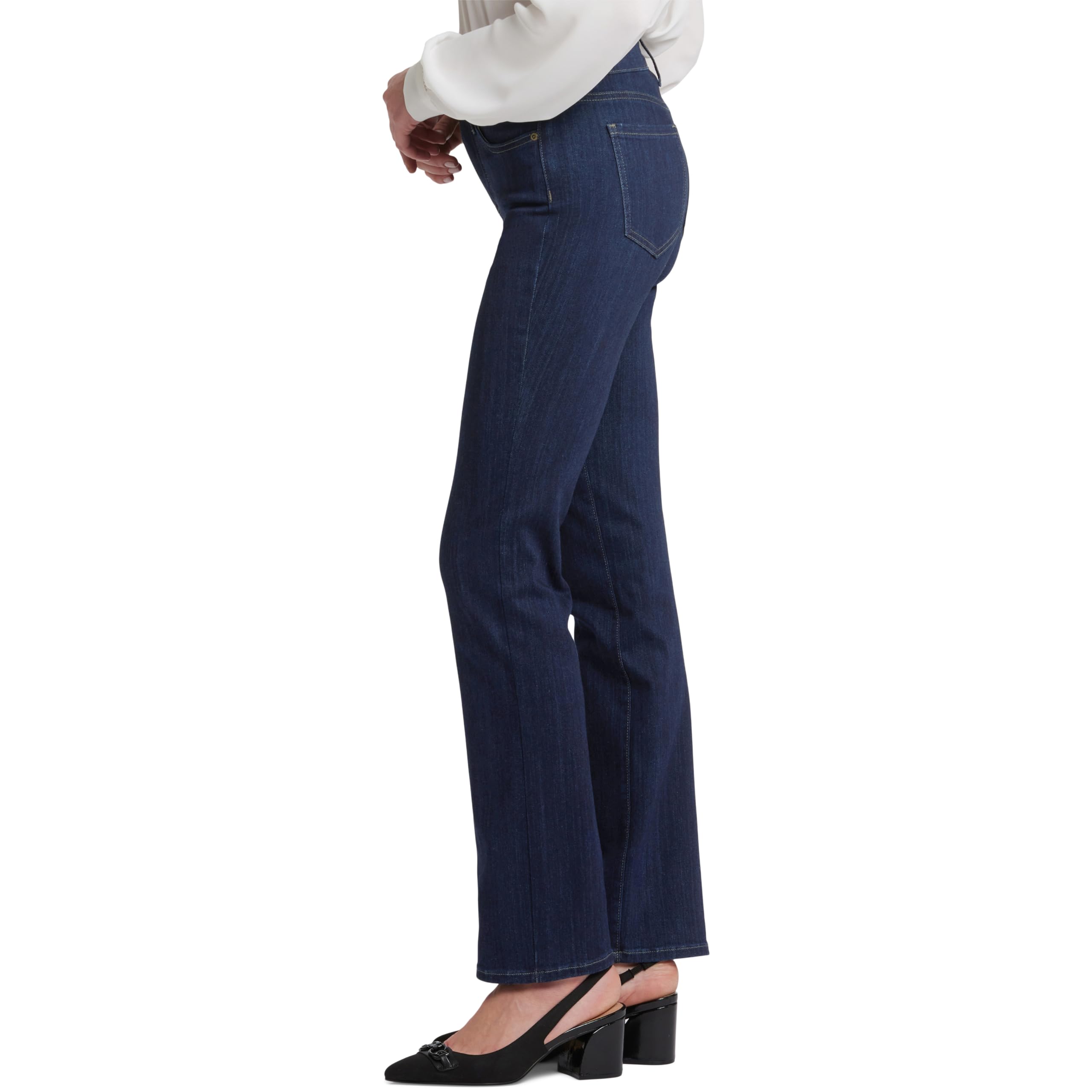 NYDJ Women's Marilyn Straight Leg Jeans - Comfort Stretch Denim for Everyday Wear | Perfect for Work, Casual Outings & Travel