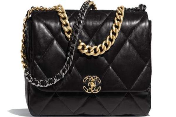 Chanel 19 Flap Bag Black - Luxury Designer Handbag for Women | Perfect for Evening Events, Parties & Special Occasions