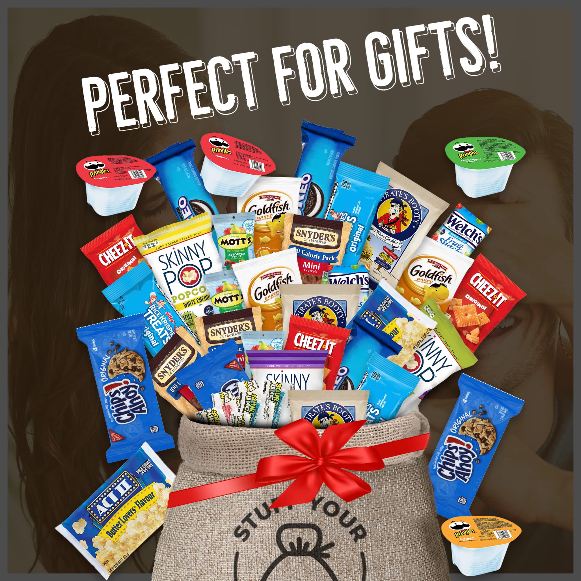 Allergen-Free Snacks - Peanut Free & Tree Nut Free Popcorn, Chips, Cookies & Candy for Kids & Adults - Perfect for School Lunches, Travel & Parties | Stuff Your Sack