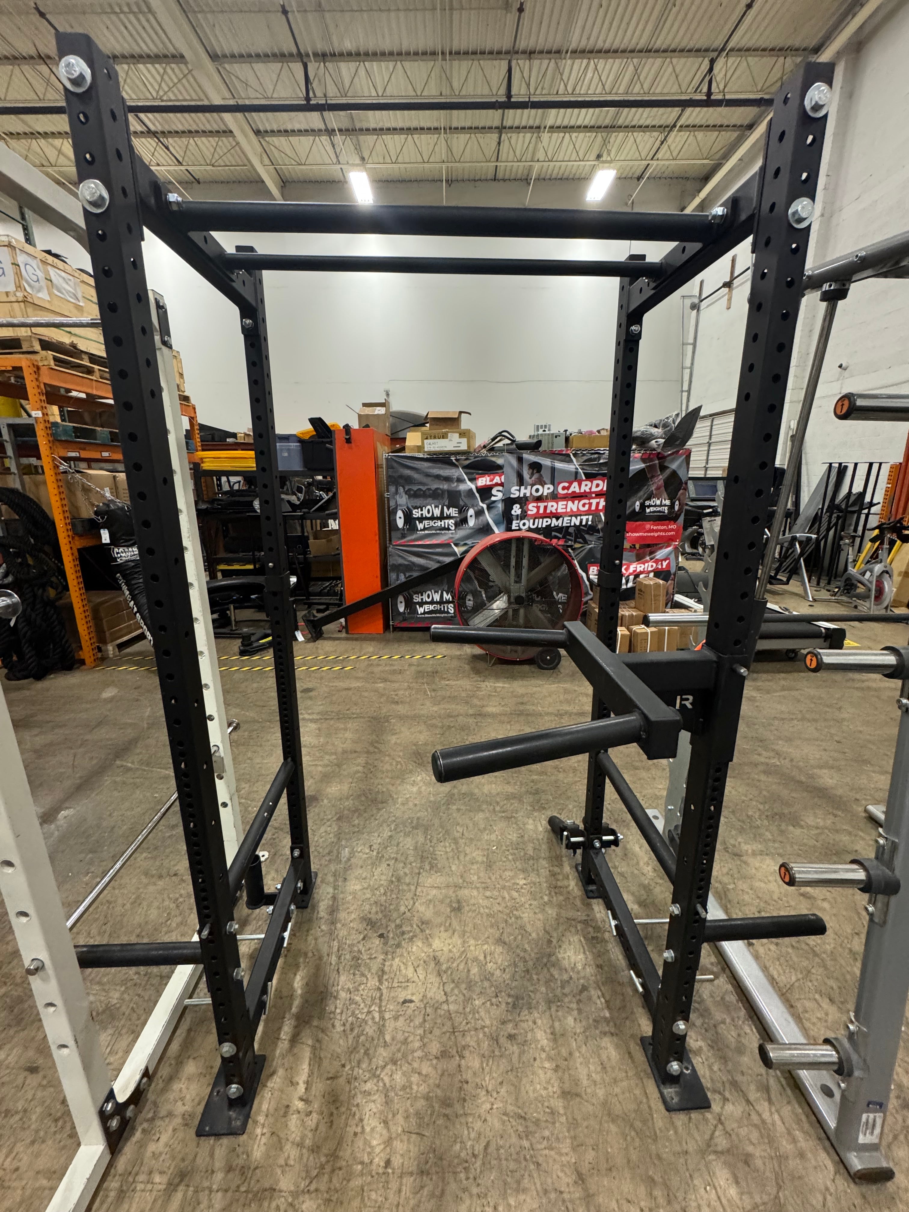 Rogue R-3 Power Rack - Heavy Duty Squat Rack for Home Gym, Weightlifting & Strength Training | Perfect for CrossFit, Powerlifting & Garage Workouts