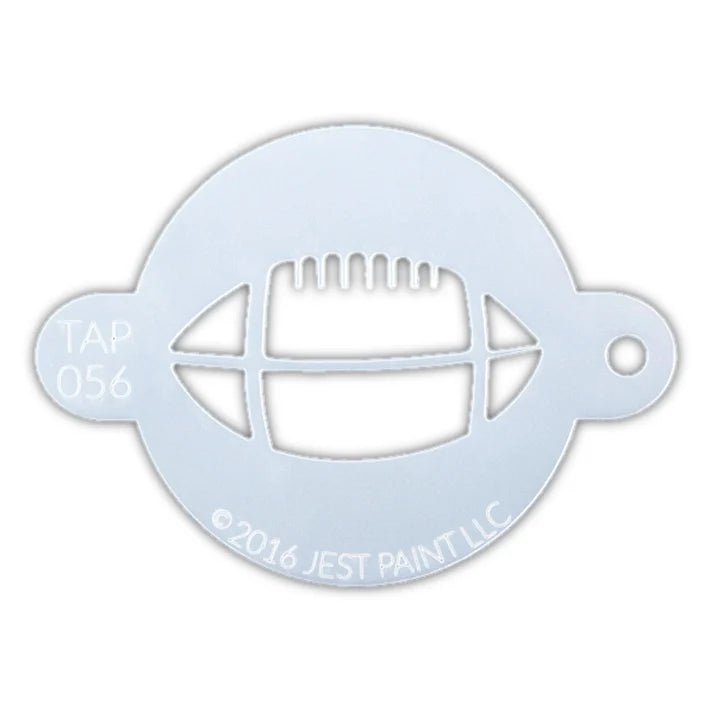 TAP 056 Football Stencil - Reusable Soccer Field Template for DIY Painting, Marking & Crafting - Perfect for Sports Fans, Home Decor & School Projects