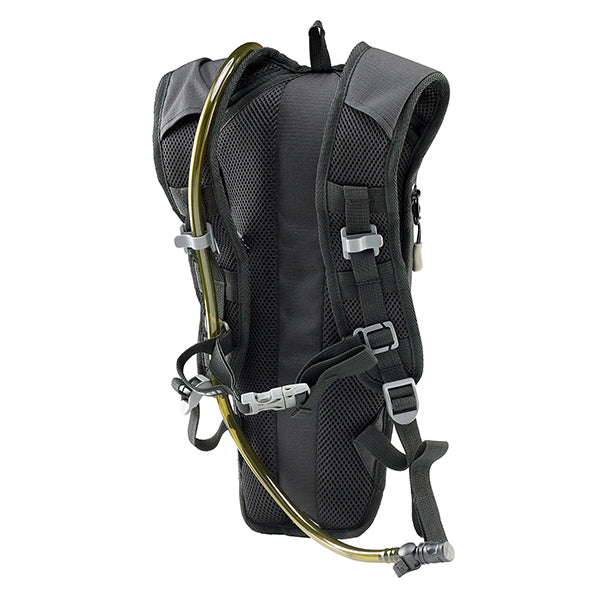 Caribee Hydra 1.5L Hydration Backpack - Lightweight Water Bladder for Hiking, Running & Outdoor Adventures - Black