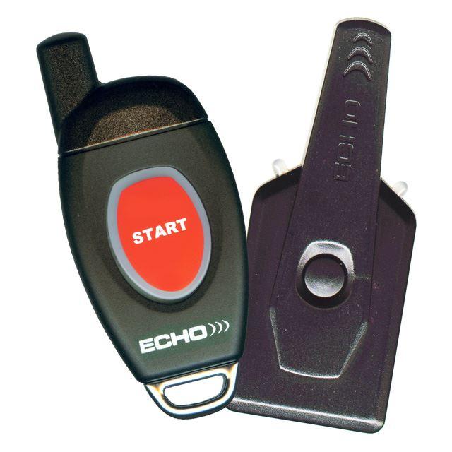 Omega ECHO 1:2 Two-Way 1-Button Remote Start Controller with 1500ft Range - Perfect for Car Security & Keyless Entry Systems