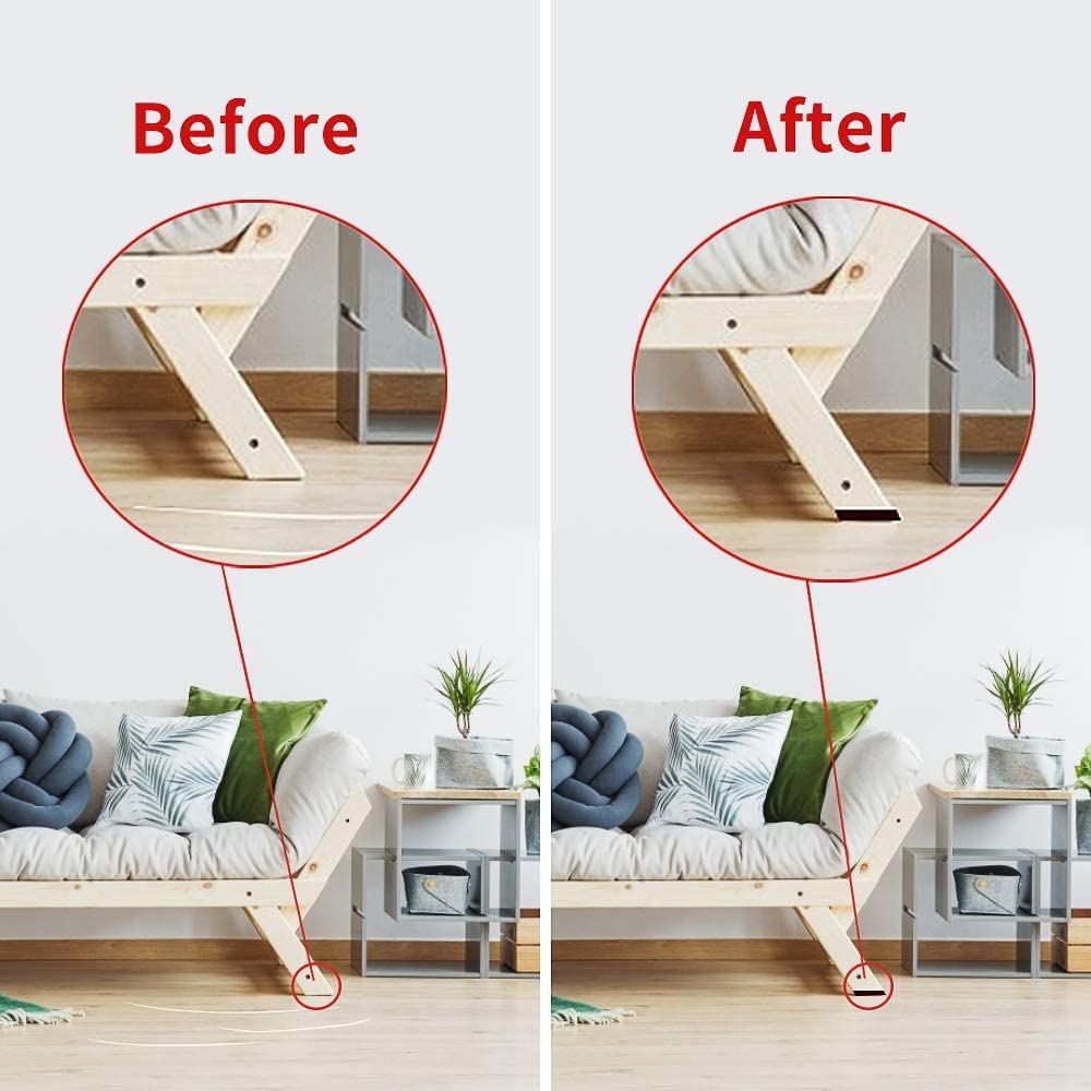 Yelanon 18-Piece Non-Slip Furniture Pads for Hardwood Floors - 3