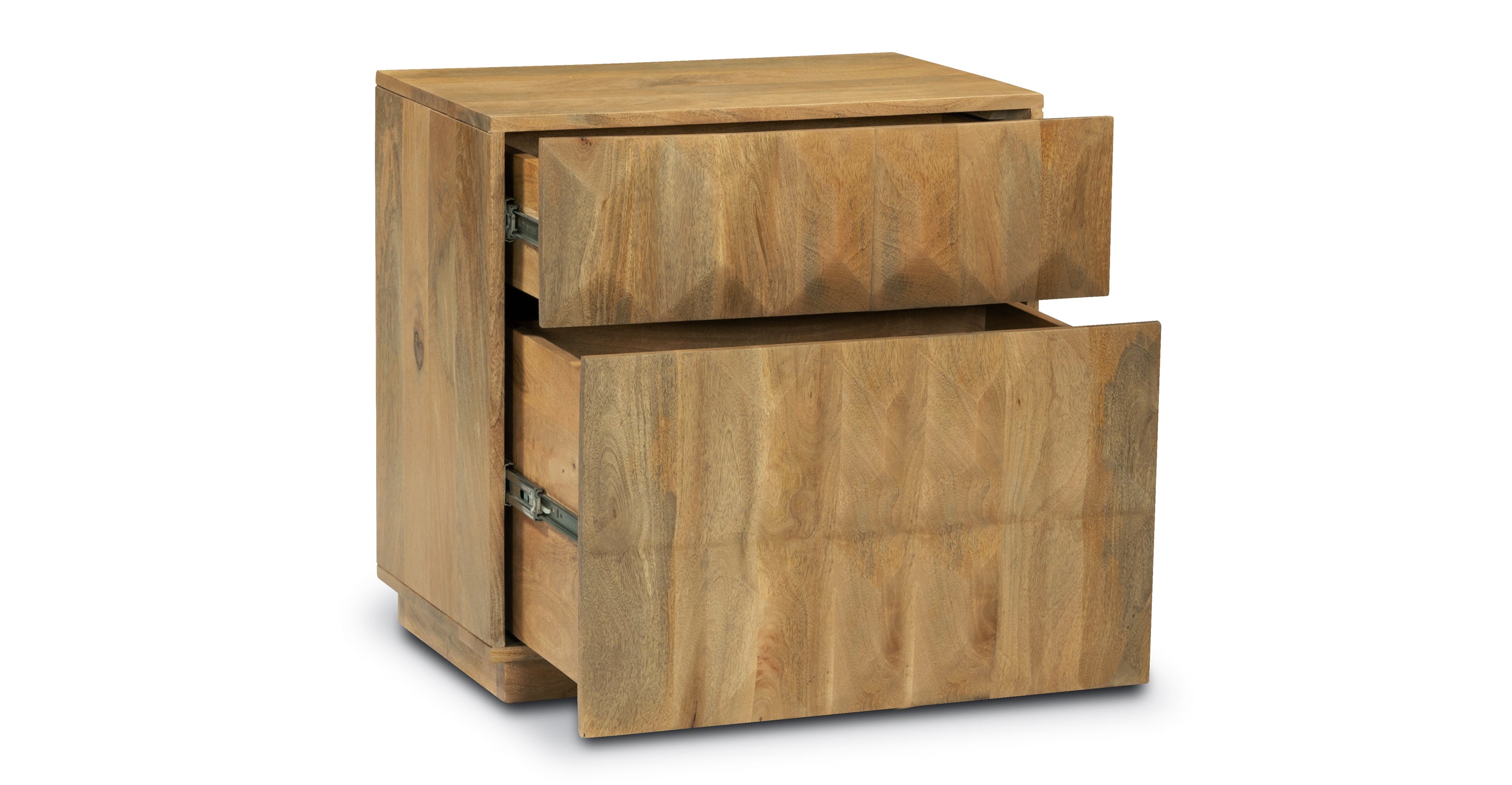 Modern Nightstand with USB Ports - Bedside Table with Storage Drawer for Bedroom, Living Room, or Office - Perfect for Charging Devices and Organizing Essentials