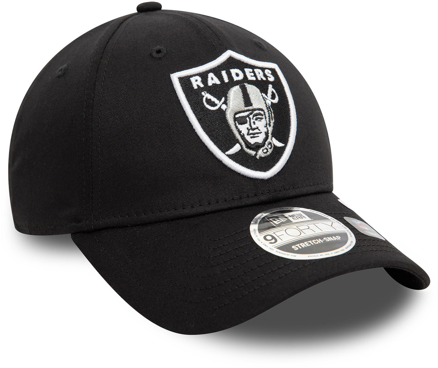 Las Vegas Raiders New Era 9Forty Adjustable Snapback NFL Team Cap - Perfect for Football Games, Tailgating & Fan Gear Collection