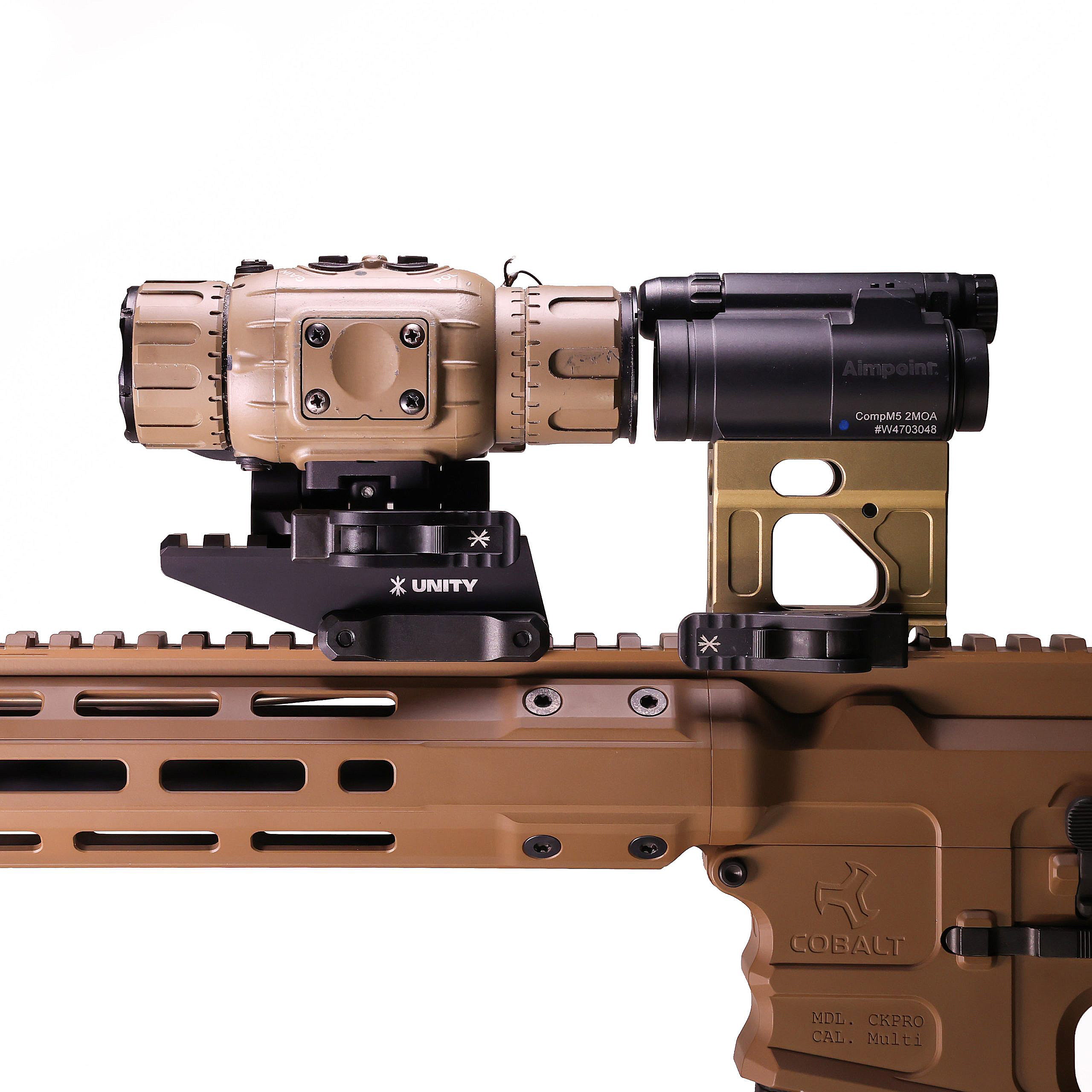 Unity Tactical CTM Combat Thermal Mount for SkeetIR & VooDoo S - Night Vision Scope Mount for Tactical Shooting & Hunting Accessories