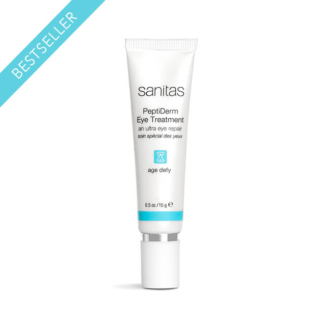 PeptiDerm Advanced Eye Treatment Cream for Dark Circles, Wrinkles & Puffiness - Anti-Aging Eye Care Solution for Day & Night Use