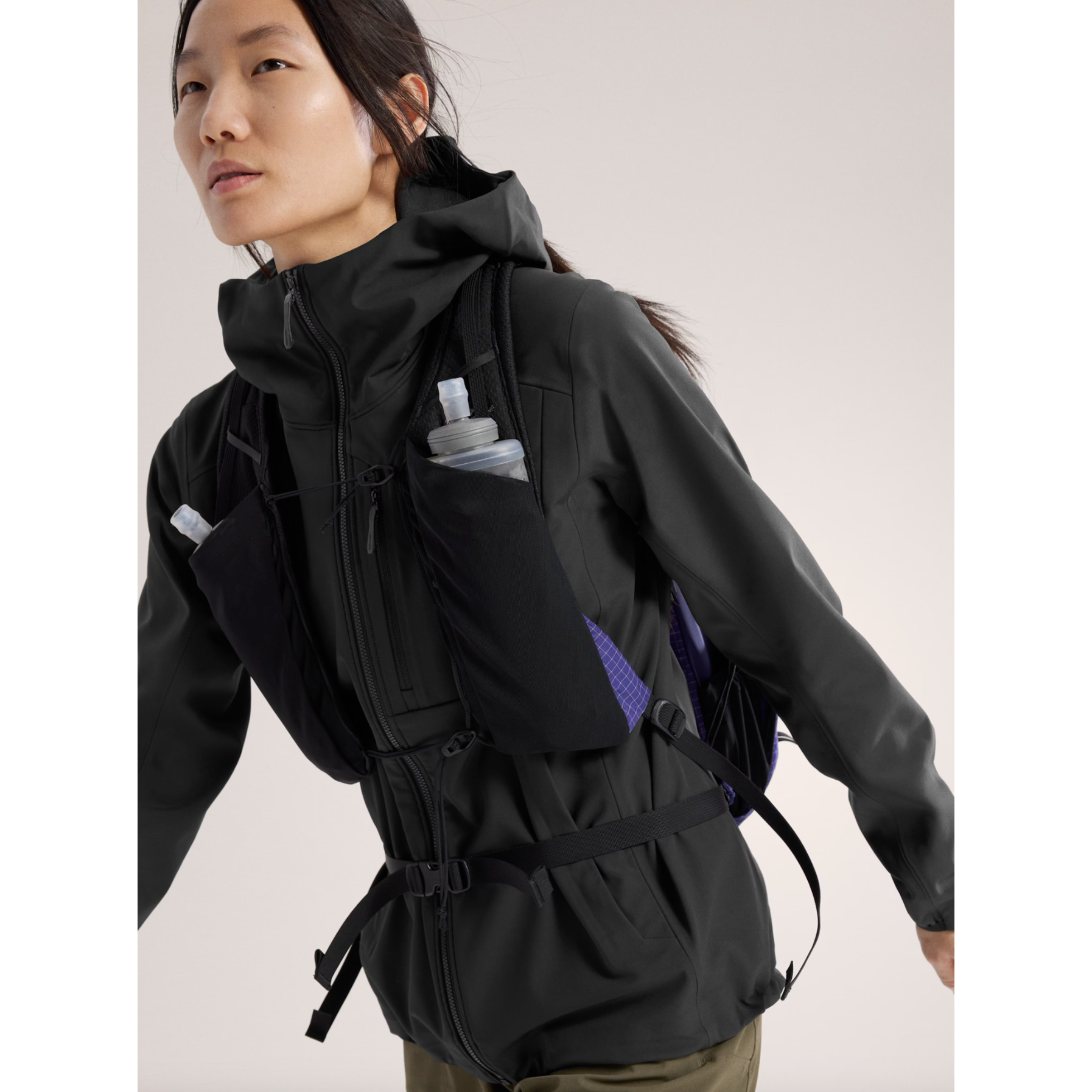 Arc'teryx Women's Gamma MX Hoody - Lightweight Water-Resistant Softshell Jacket for Hiking, Climbing & Outdoor Adventures
