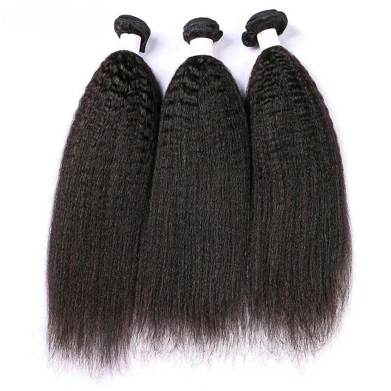WOWANGEL 3-Piece Bundles Deal - 100% Human Hair Weaves in Loose Wave, Water Wave, Kinky Straight & Cambodian Curl Styles | Perfect for Sew-Ins, Wigs & Natural-Looking Hairstyles
