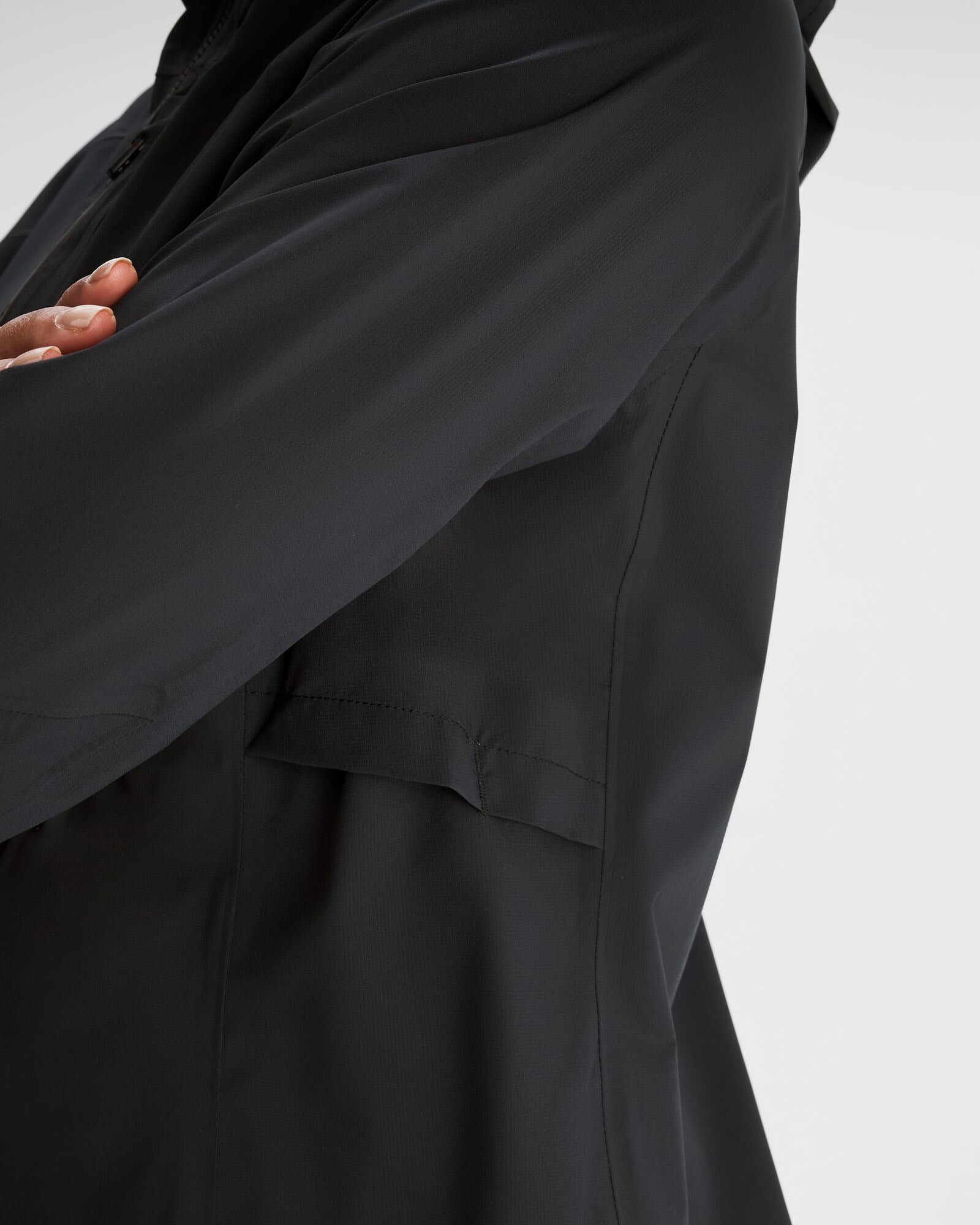 Women's Seeker 2.5L Waterproof Rain Jacket - Lightweight Windproof Outdoor Shell Coat for Hiking & Travel (Black Stingray) | Perfect for Camping, Running & Everyday Wear