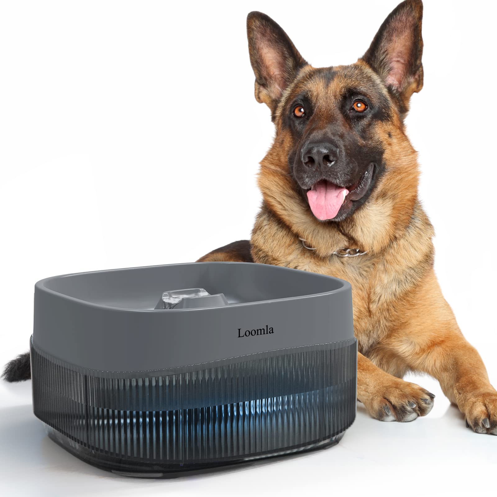 Loomla 135oz/4L Automatic Pet Water Fountain - Quiet Cat & Dog Water Bowl Dispenser for Small to Medium Pets | Indoor Home Use for Hydration & Fresh Water Supply