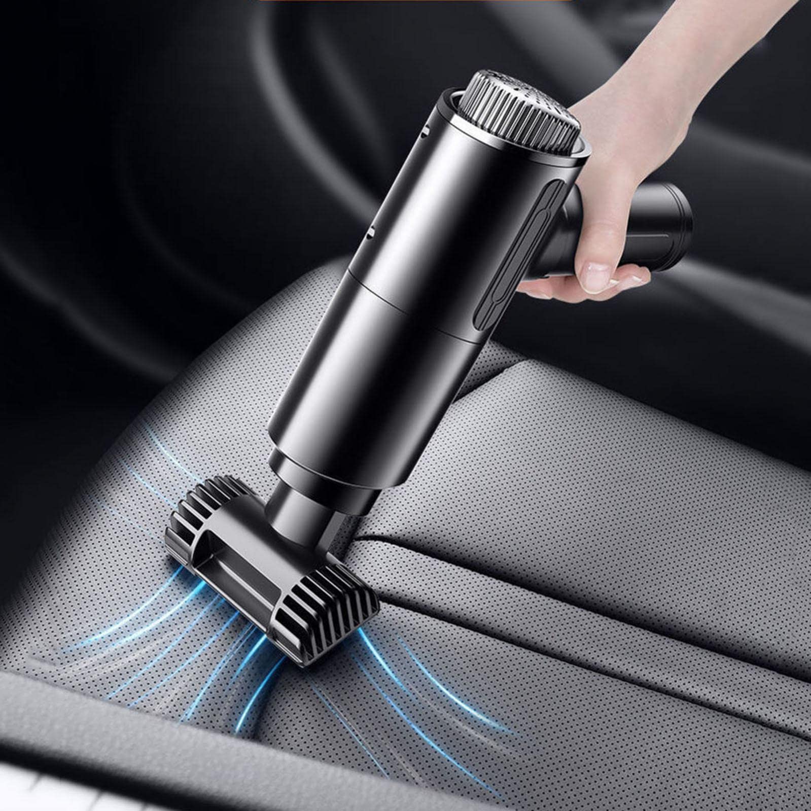 **Powerful 9KPa Cordless Handheld Vacuum Cleaner - 120W Lithium Battery, Wet & Dry Use with 3 Brush Heads - Portable for Home, Car, Pet Hair & Debris Cleaning**    *(Perfect for Quick Cleanups, Car Detailing, Pet Hair Removal & Spills - Lightweight & Rechargeable for Everyday Use)*