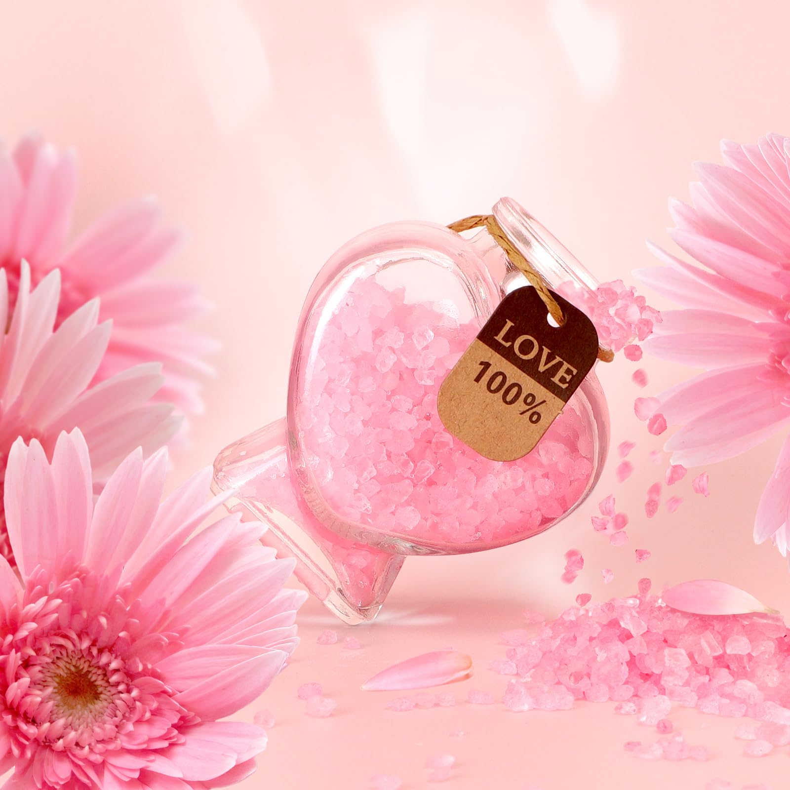 Luxury Pink Rose Spa Gift Basket Set - Unique Birthday Gifts for Women, Perfect Present for Mom, Wife, Sister & Girlfriend | Thank You Gifts for Her | Relaxation & Self-Care Gift Idea