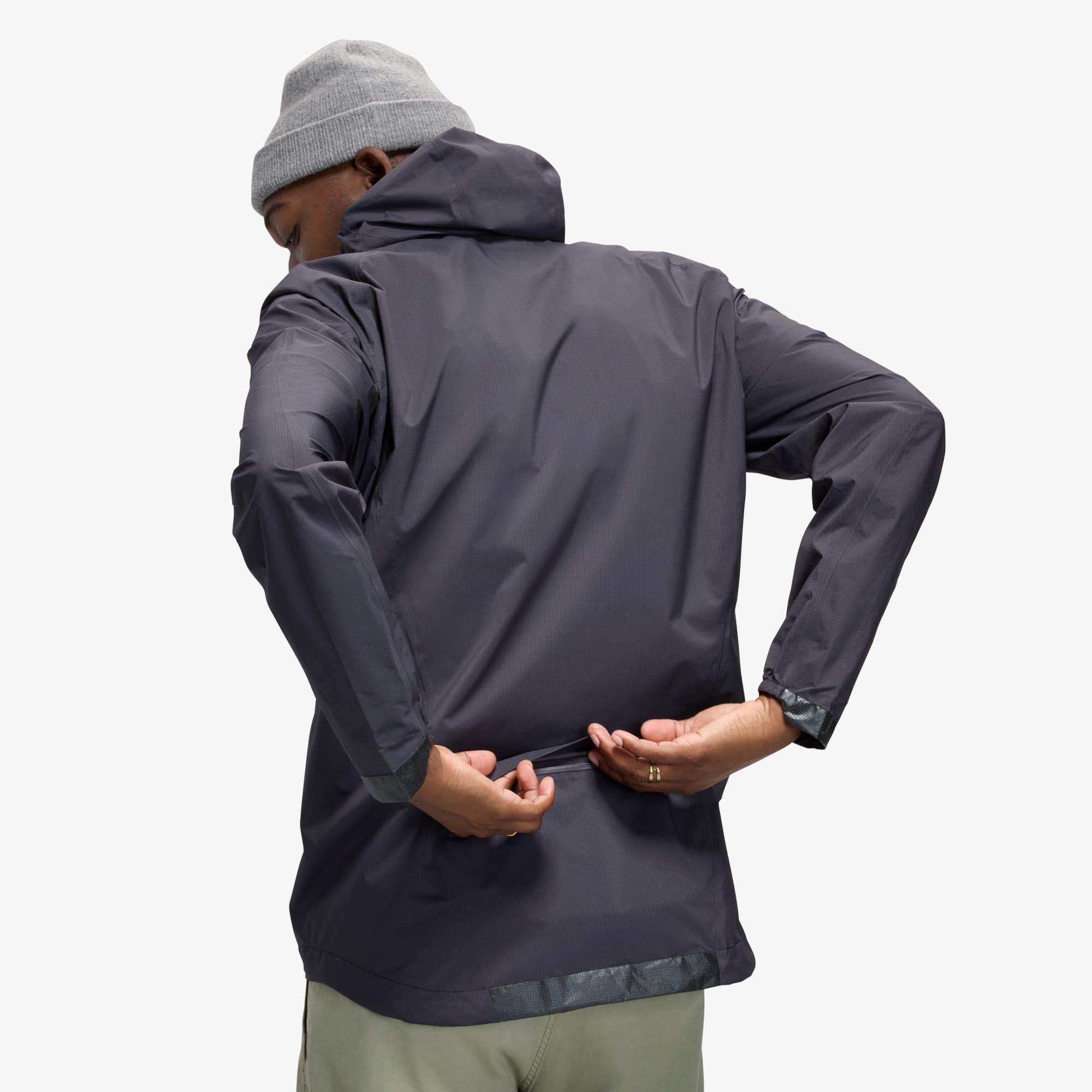 Waterproof Downpour Jacket for Men & Women - Lightweight Raincoat with Hood for Outdoor Hiking, Camping & Travel
