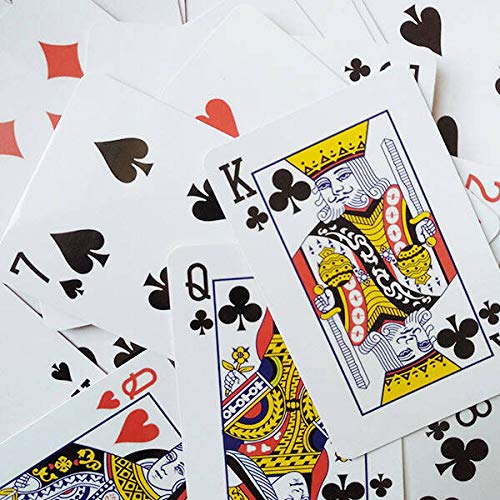 Classic Poker Playing Cards for Men & Women - Winner Exercise & Memory Game - Perfect for Parties, Family Gatherings & Casino Night Fun