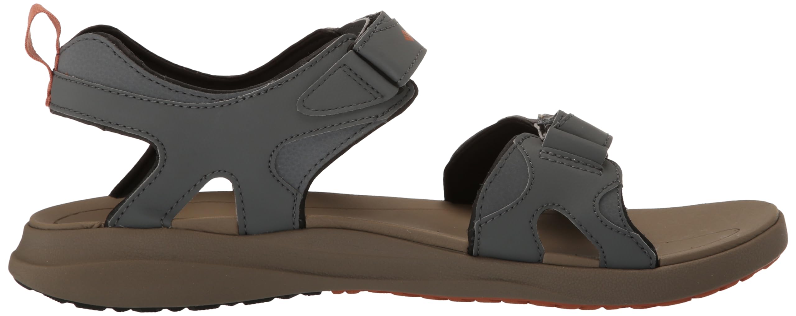 Columbia Men's 2 Strap Comfortable Outdoor Sandals - Black/Ti Grey Steel - Size 15 US - Perfect for Hiking, Beach & Summer Adventures