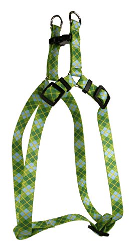Lime Green Argyle