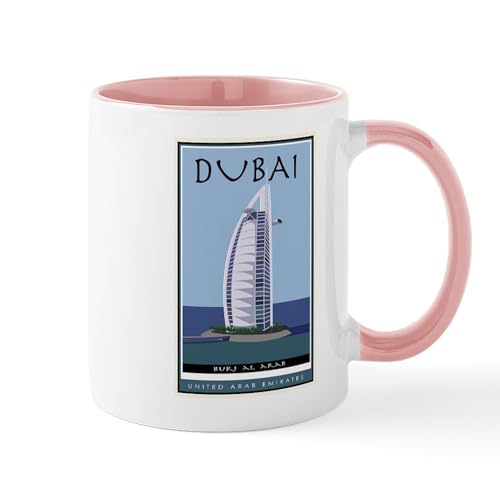 White/Pink Inside - Dubai Mug