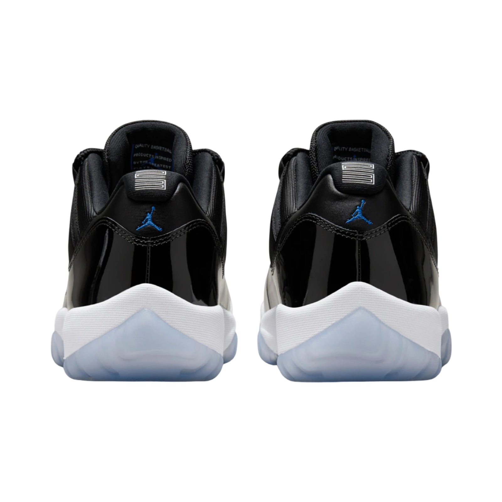 Air Jordan 11 Low Space Jam Sneakers - Black White Concord Basketball Shoes for Men - Perfect for Casual Wear, Street Style & Court Performance