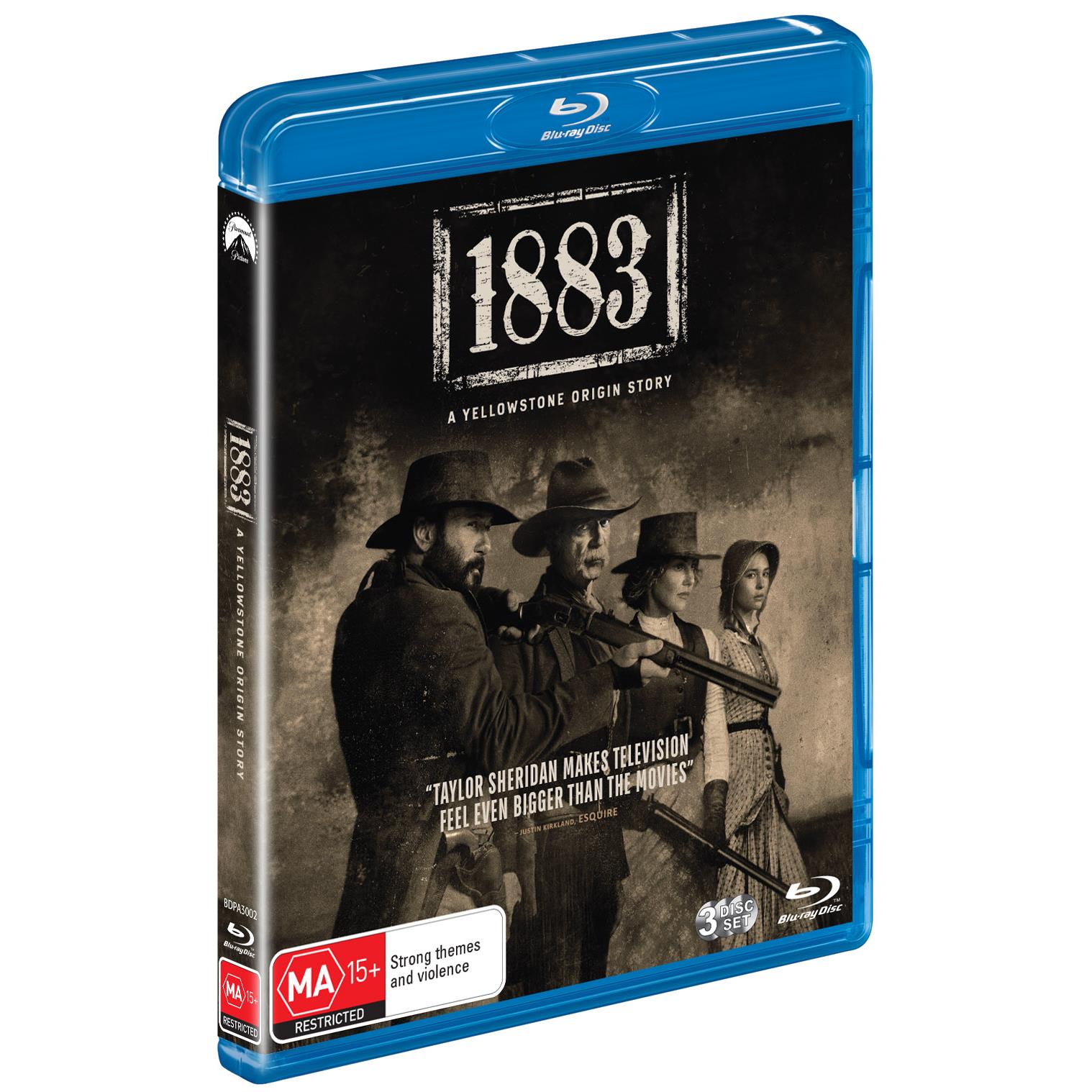 1883: A Yellowstone Origin Story Season 1 - Western Drama Series, Prequel to Yellowstone - Perfect for Western Fans & History Buffs - Great for Binge-Watching Weekends