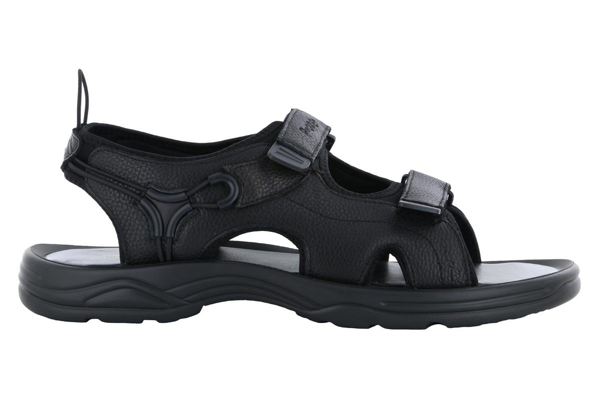Propet Surfwalker II Sandal - Black Comfortable Walking Shoes for Men & Women - Perfect for Beach, Poolside, and Summer Outdoor Activities