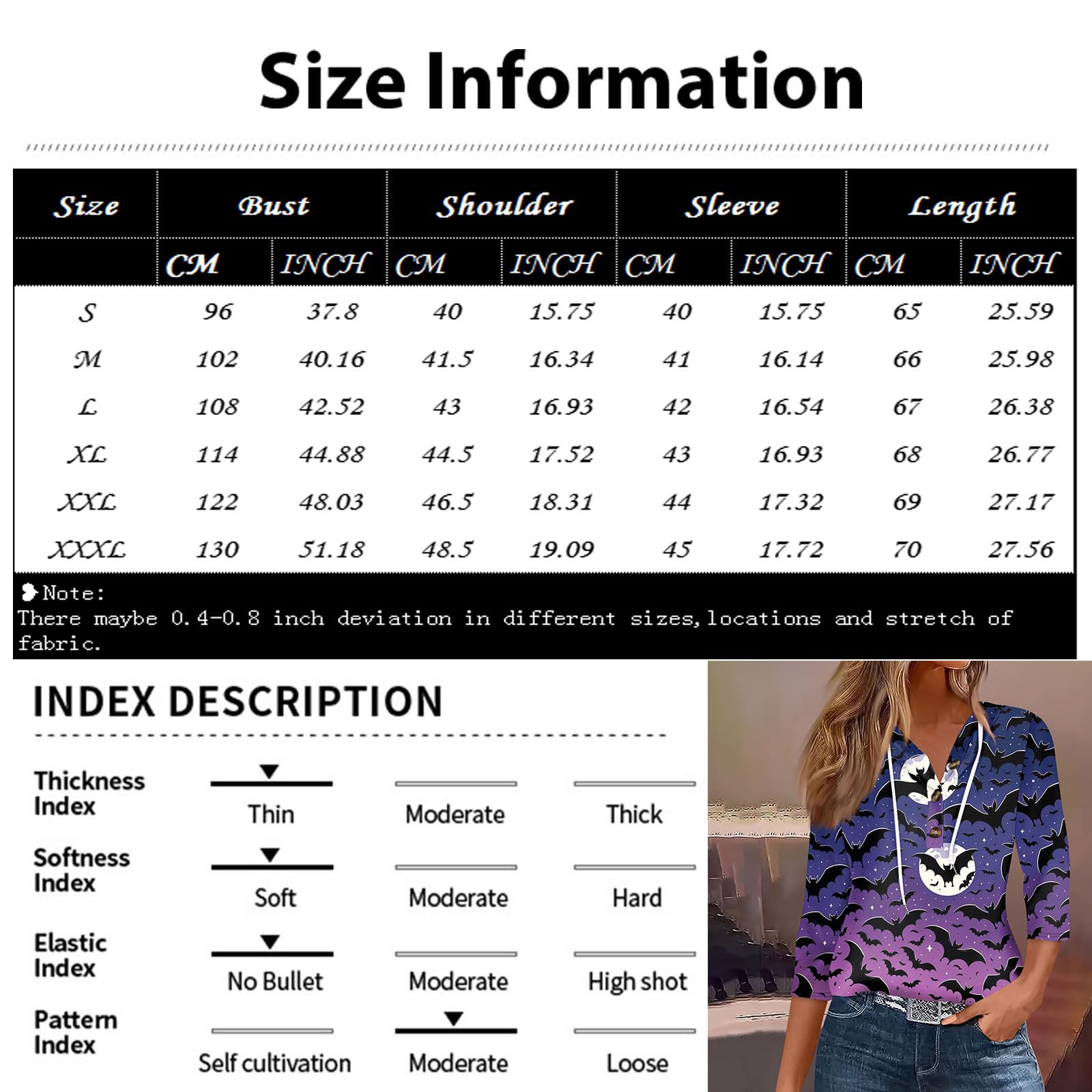 2024 Halloween Costumes for Women - Fall Graphic Hoodies with 3/4 Sleeves & Henley Buttons | Cute Halloween Outfits & Party Costume Ideas