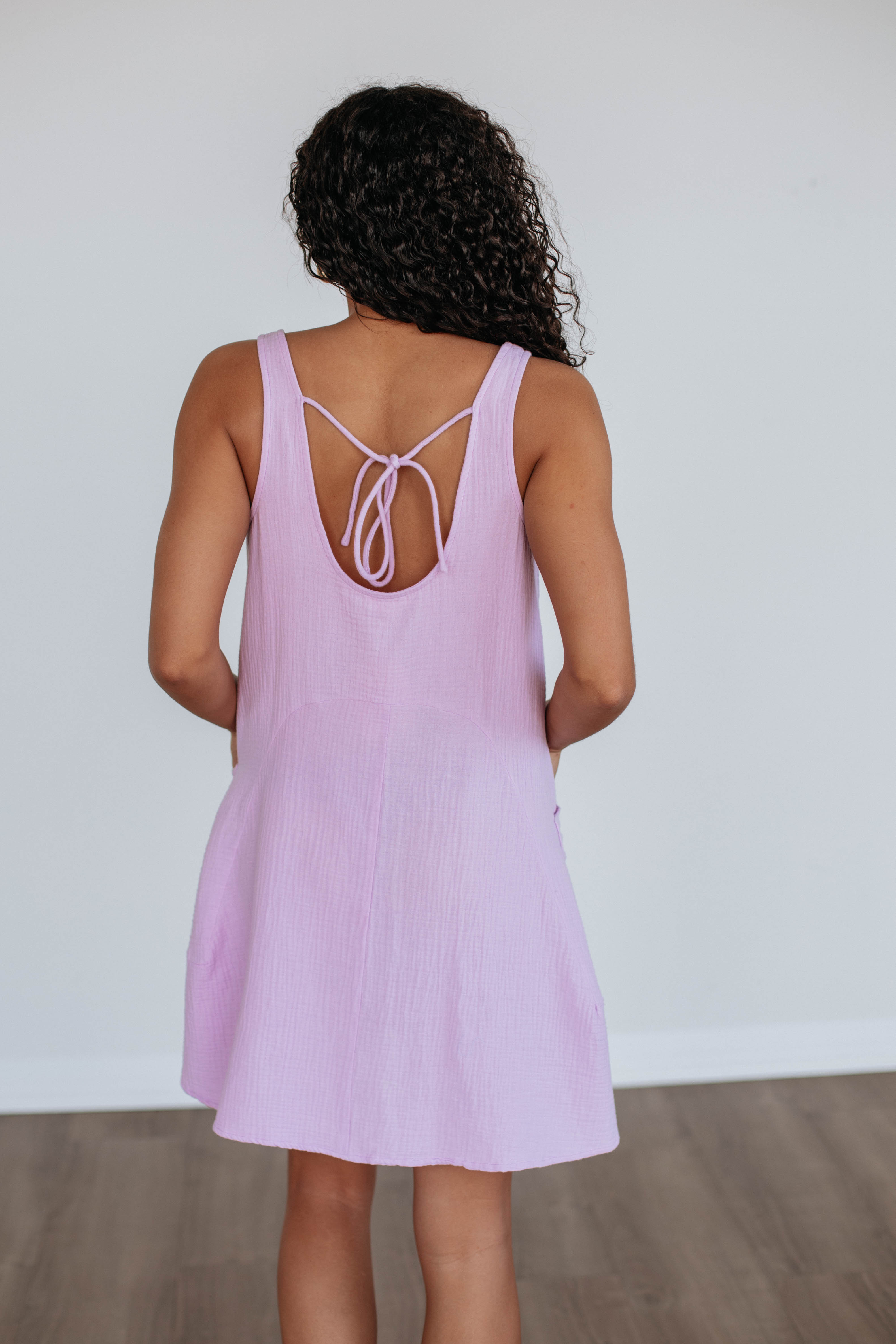 Days With You Dress - Elegant Lilac Floral Summer Dress for Women | Perfect for Dates, Parties & Vacations