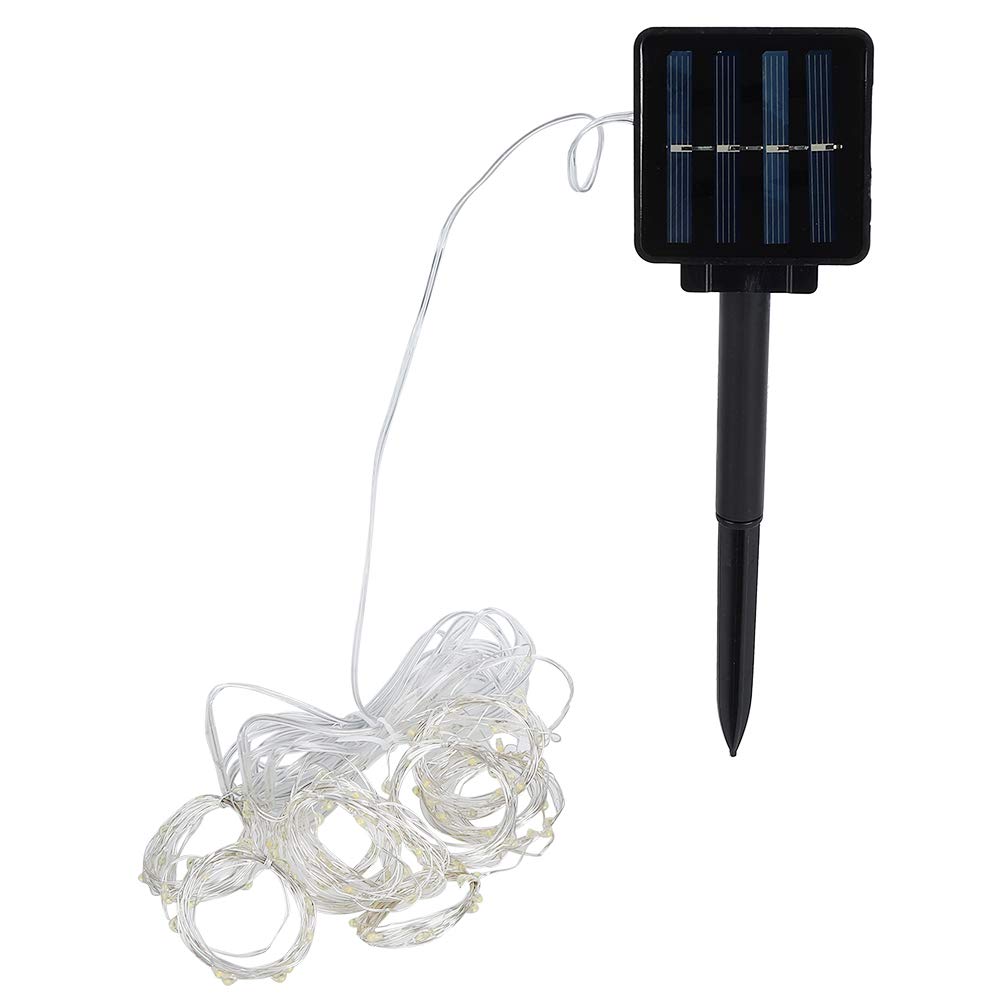 Solar Powered 120 LED Outdoor String Lights - Waterproof Umbrella Lights for Garden, Yard, Party & Patio Decoration | Perfect for Backyard, Wedding, BBQ & Camping Nights