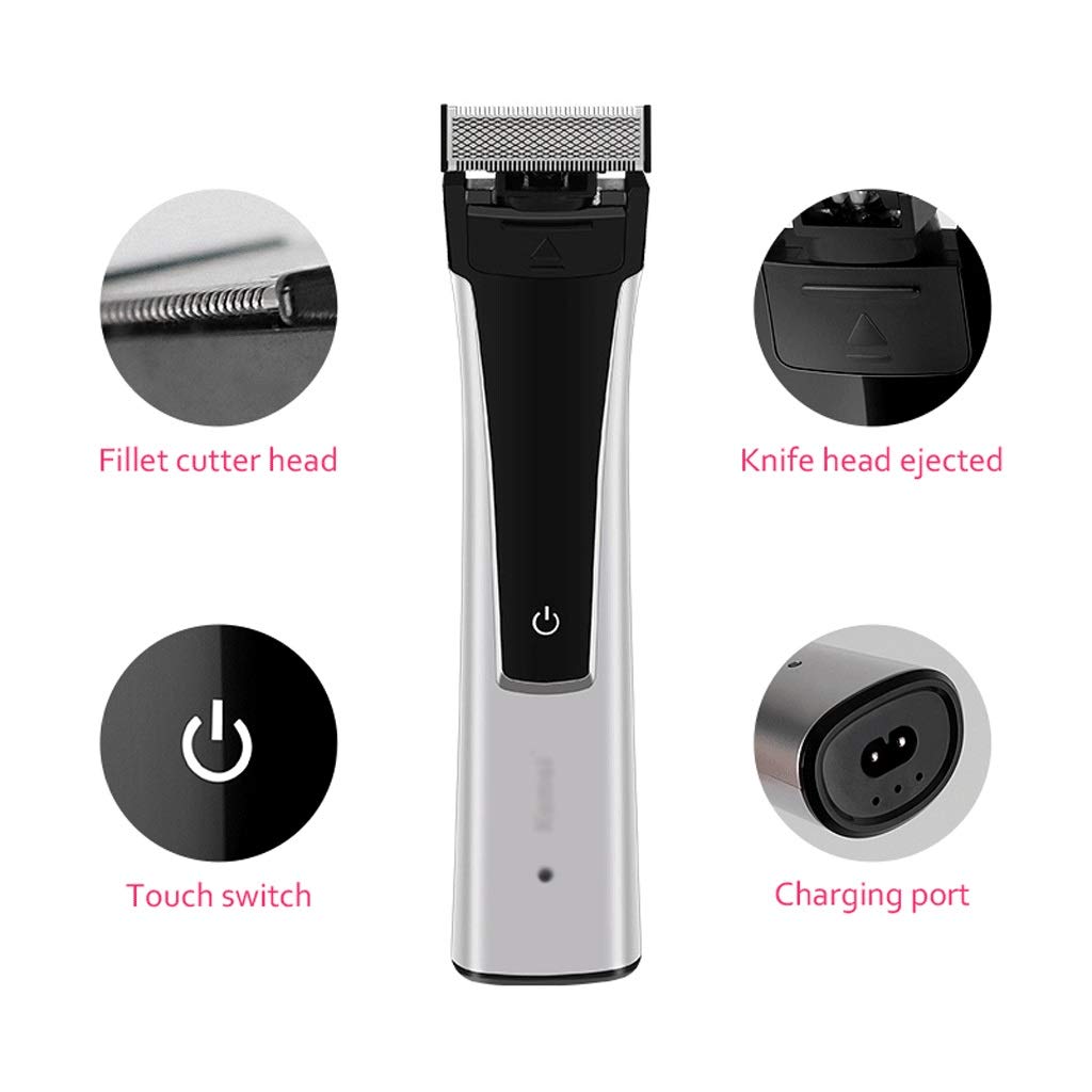 Professional Electric Hair Clipper & Beard Trimmer for Men - Multifunctional Haircut Tool & Women's Hair Removal Epilator - Perfect for Home Grooming, Salon Styling & Travel Use